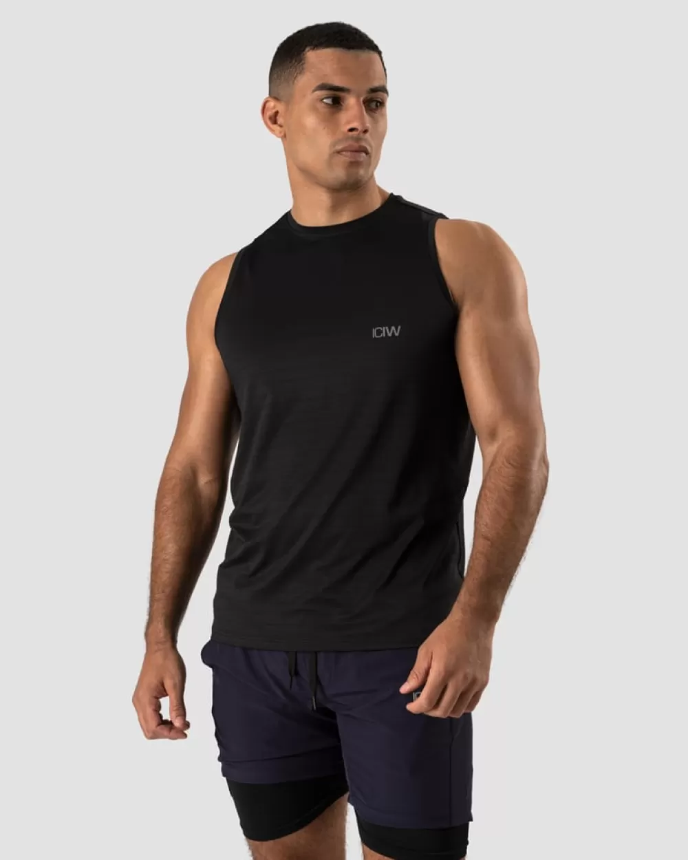 ICIW Mercury Tech Tank Top Black