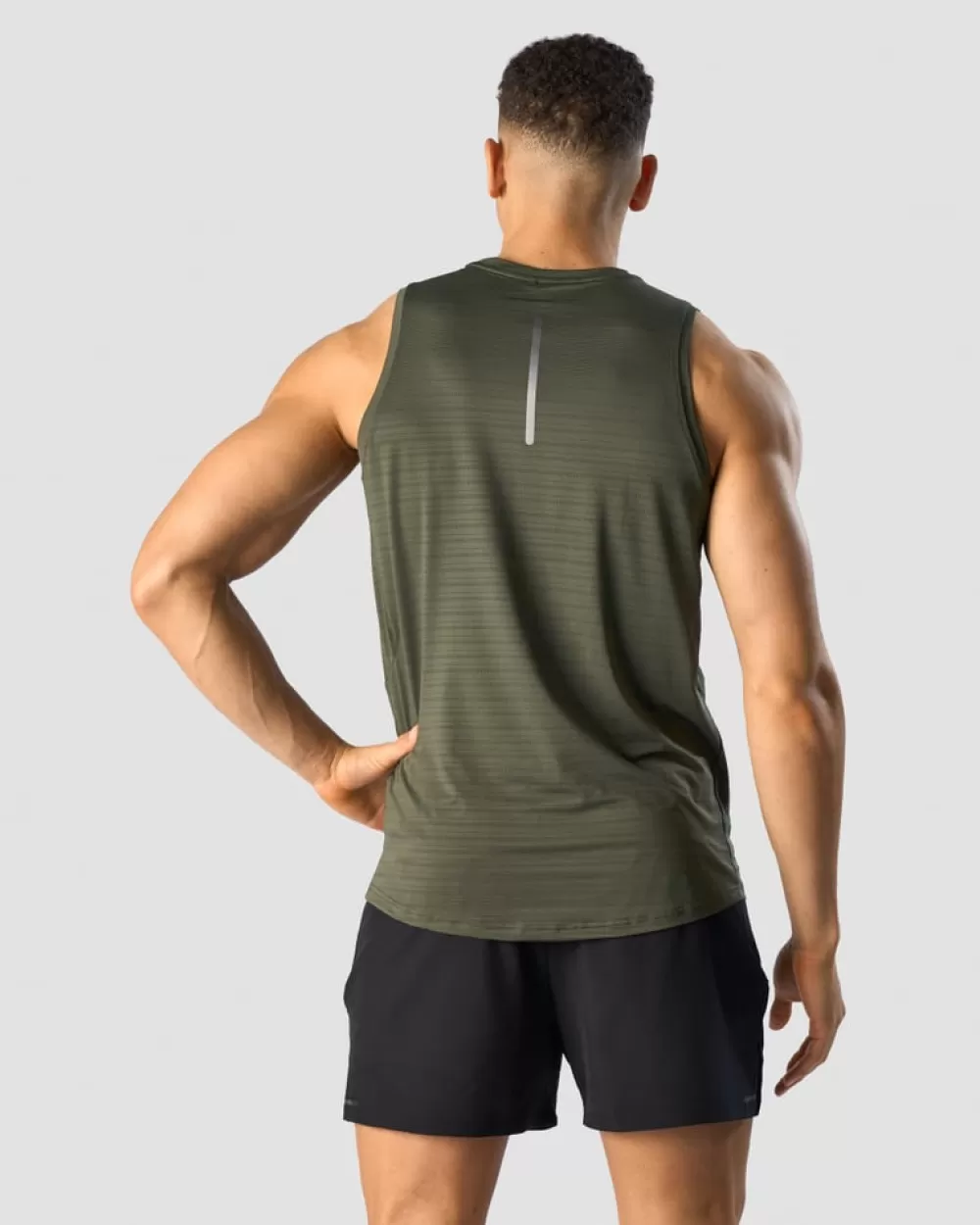 ICIW Mercury Tech Tank Top Pine Green