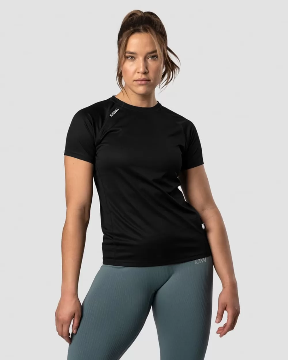 Women ICIW Mesh T-shirt Black W