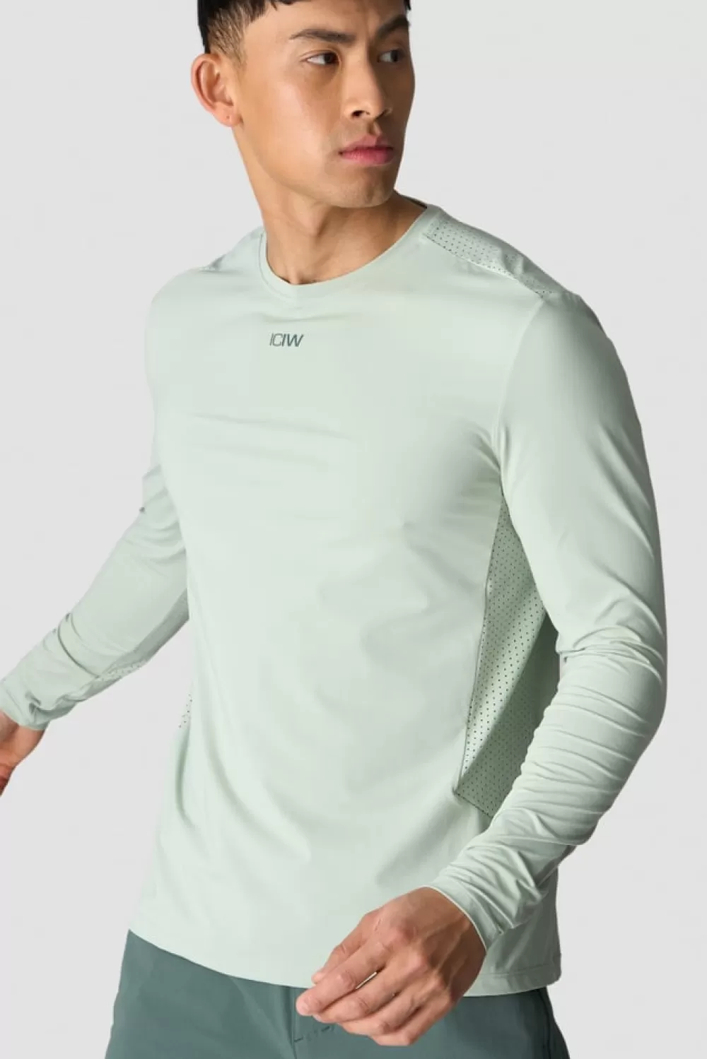 ICIW Mirage Long Sleeve Men Light Sea Green