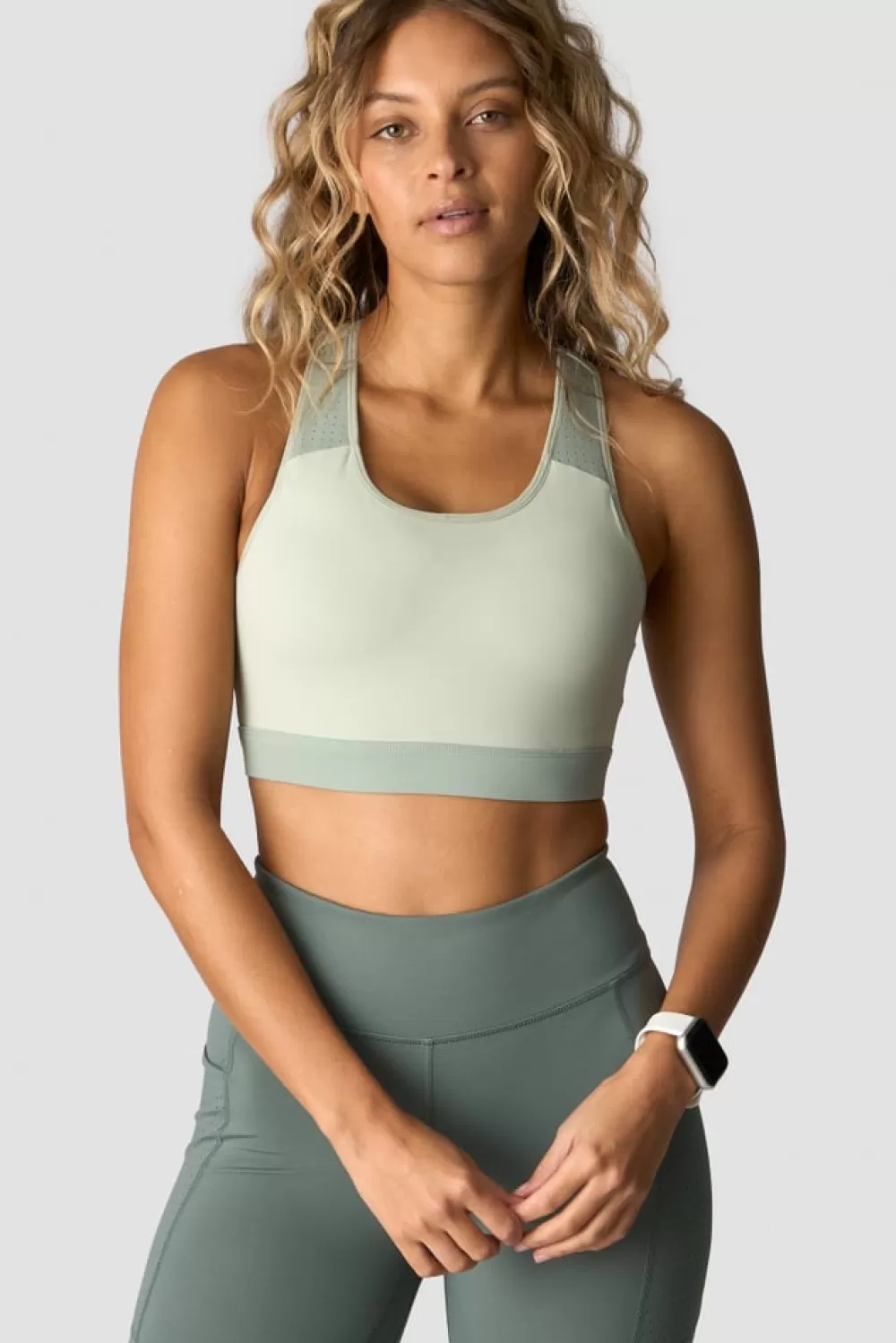 Women ICIW Mirage Sports Bra Faded Sea Green