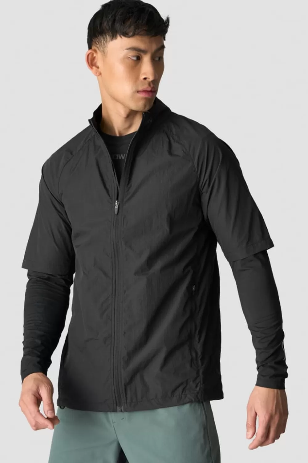 ICIW Mirage T-shirt Jacket Men Black