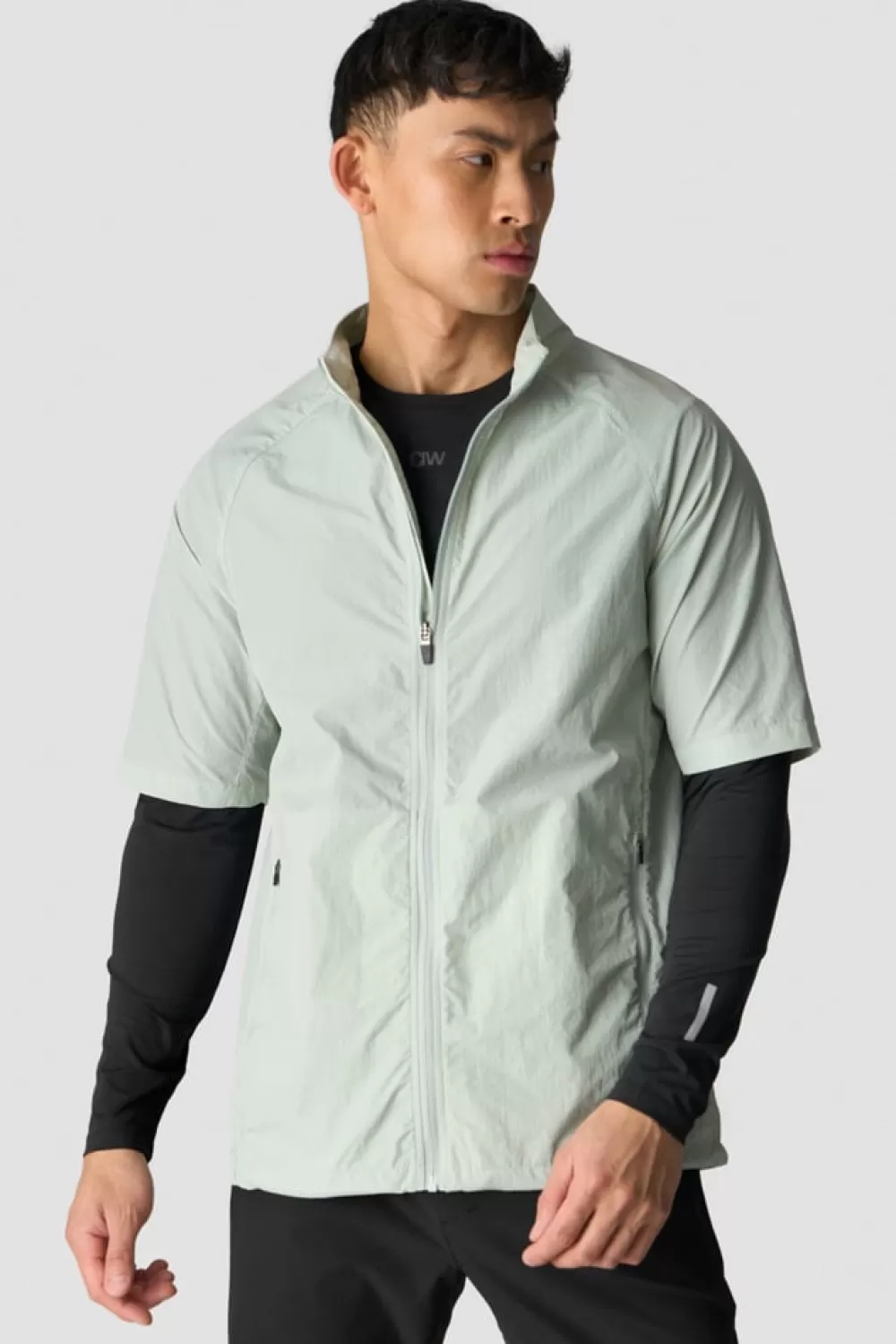 ICIW Mirage T-shirt Jacket Men Faded Sea Green