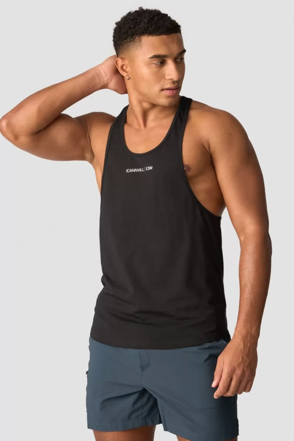 ICIW Muscle Tank Men Black