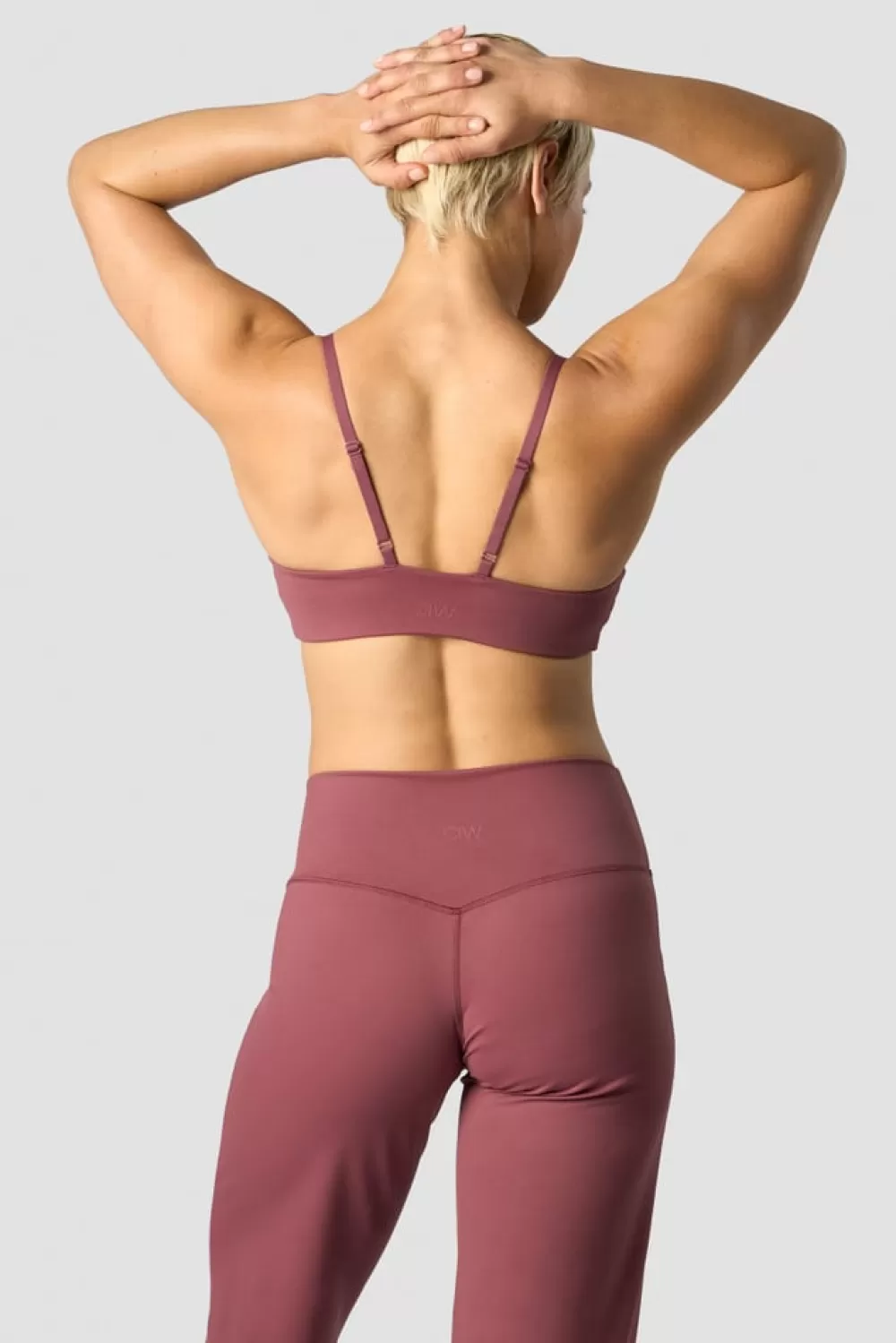 Women ICIW Nimble Adjustable Sports Bra Wild Berry