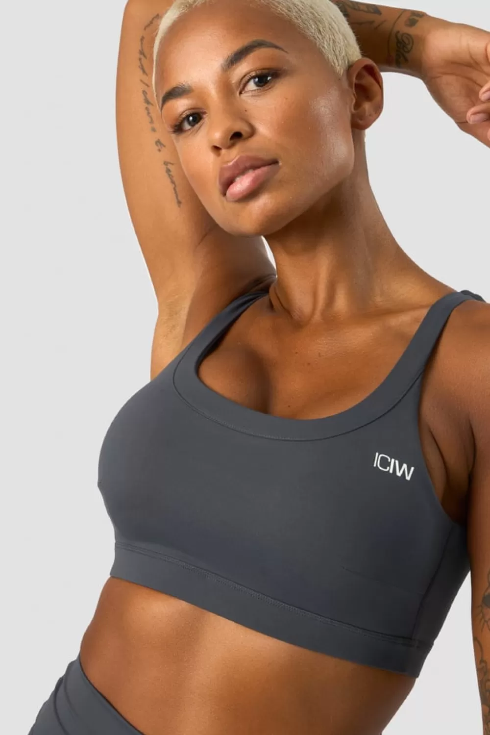 Women ICIW Nimble Sports Bra Anthracite