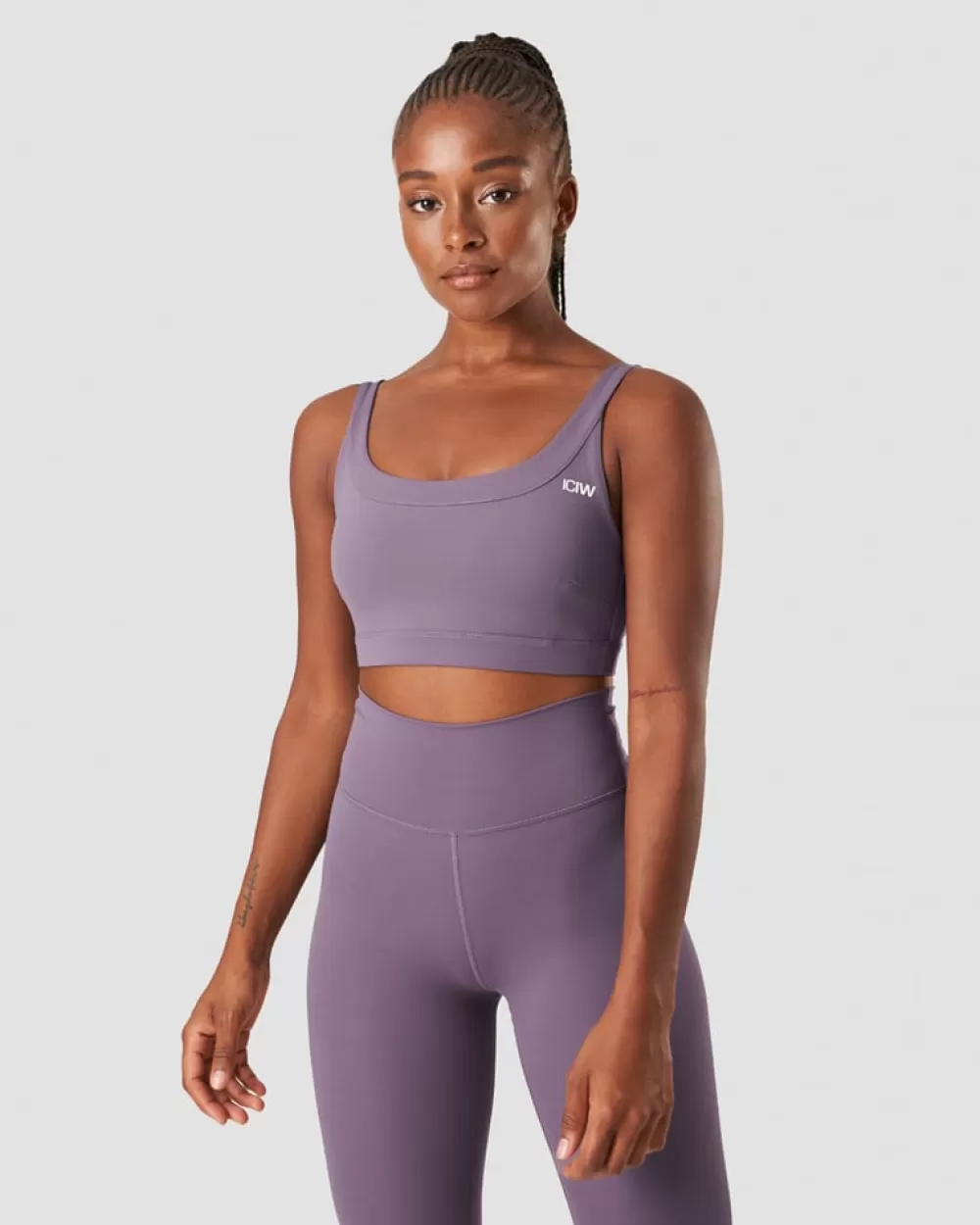 Women ICIW Nimble Sports Bra Faded Violet