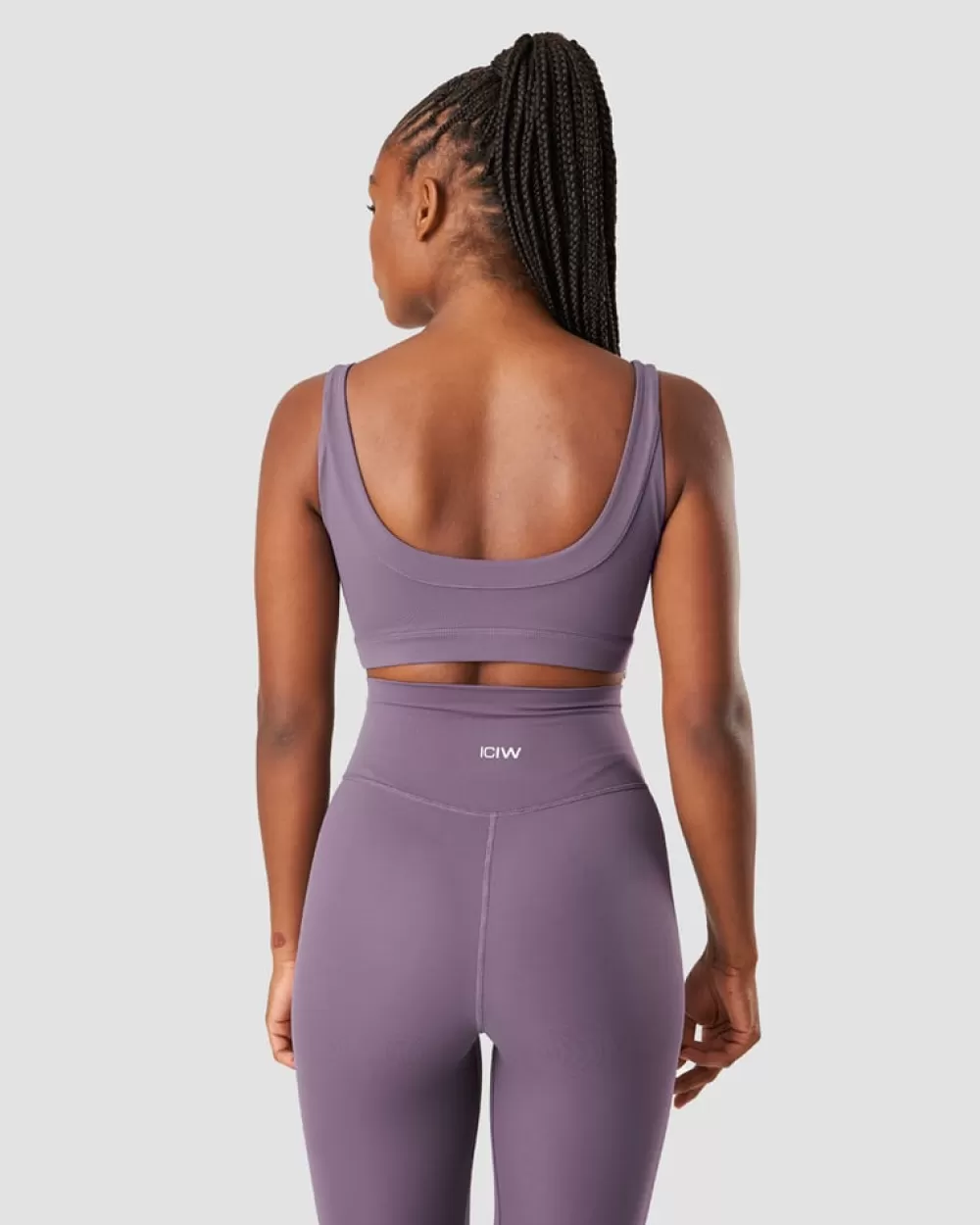 Women ICIW Nimble Sports Bra Faded Violet