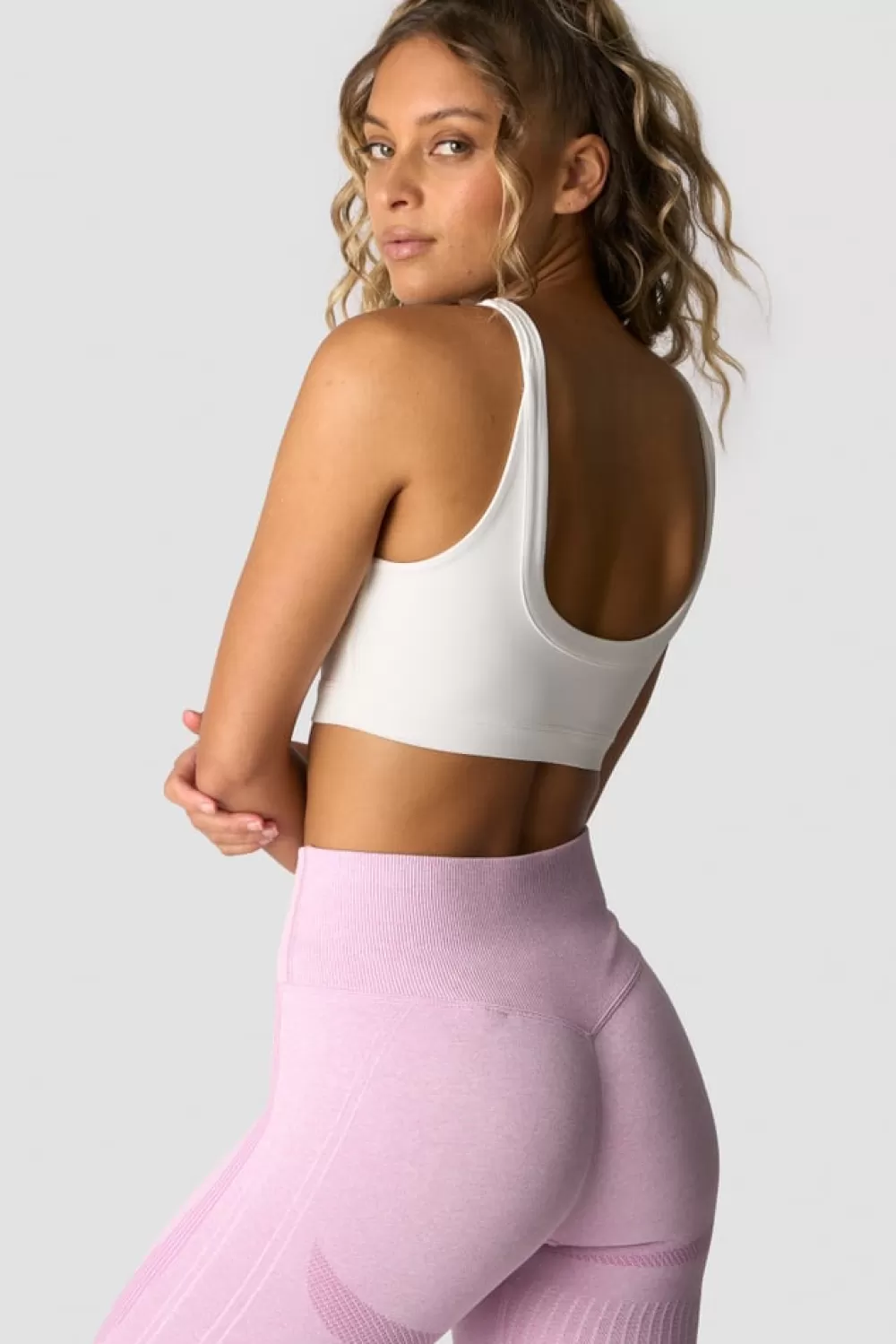 Women ICIW Nimble Sports Bra White