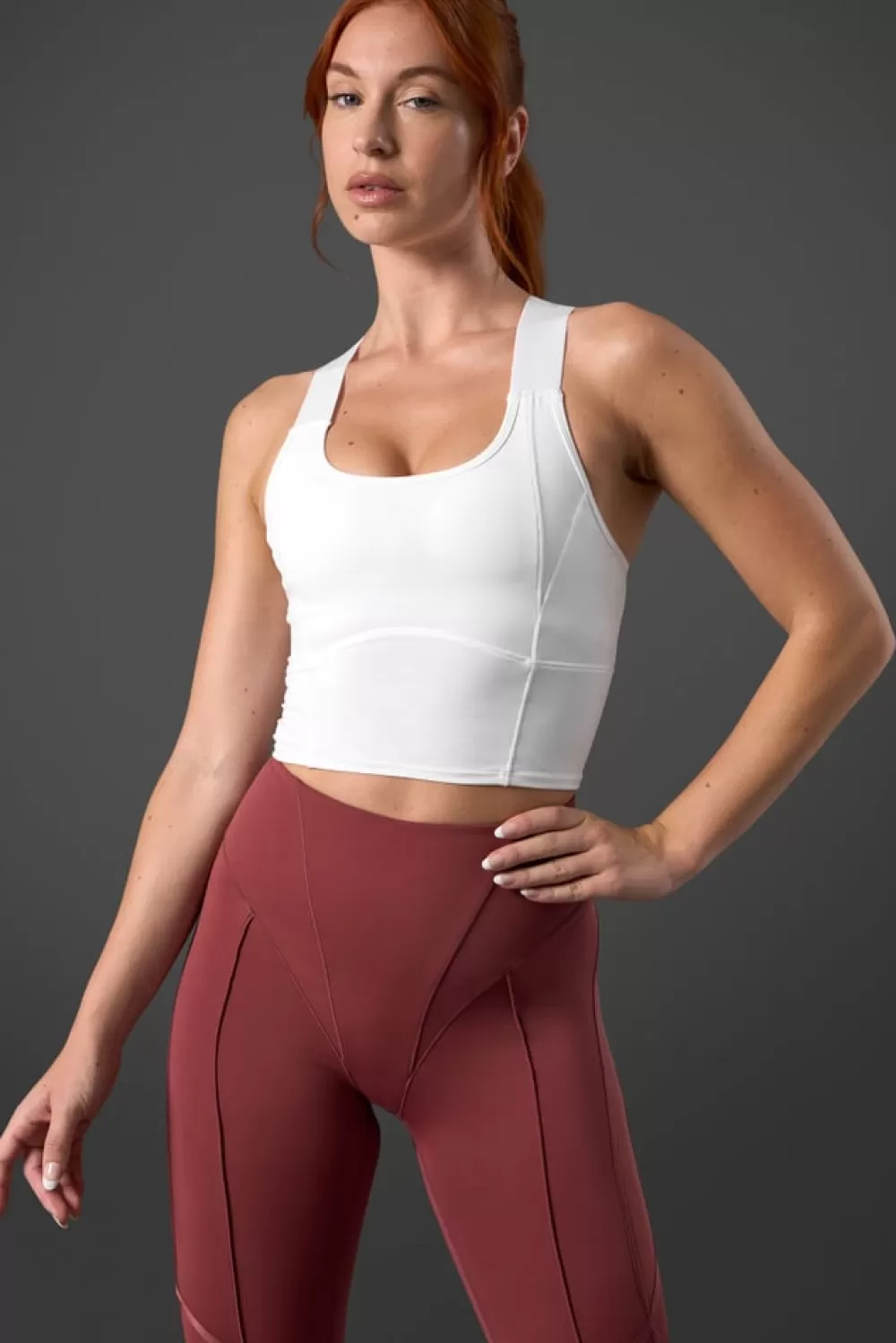 Women ICIW Reboot 2-in-1 Sports Bra White