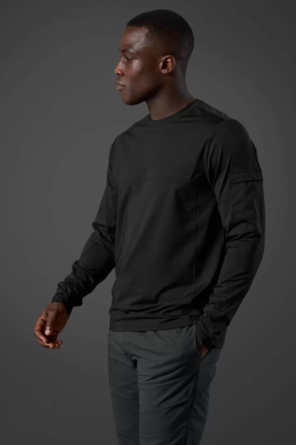 ICIW Reboot Long Sleeve Men Black