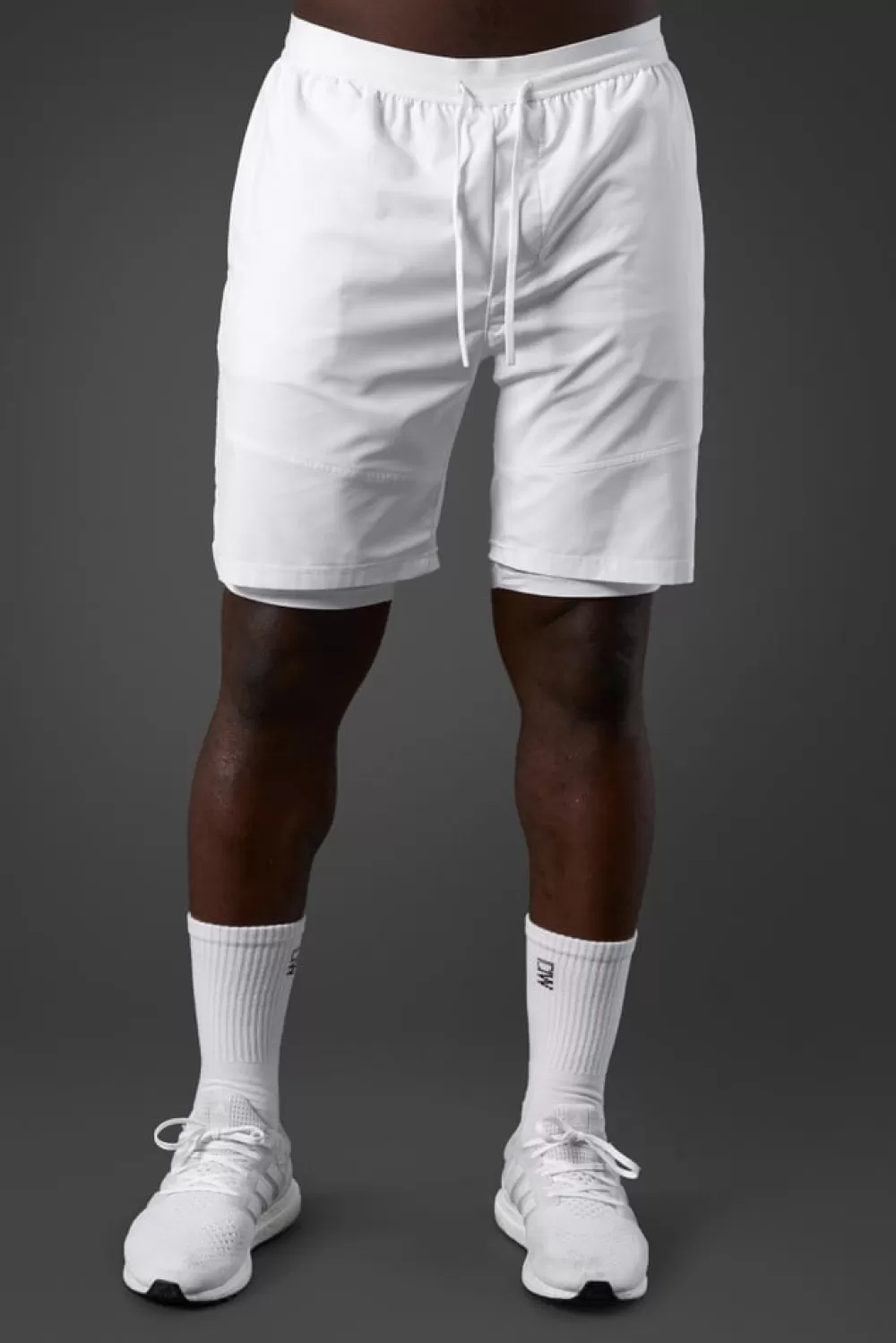 ICIW Reboot Tech 2-in-1 Shorts White