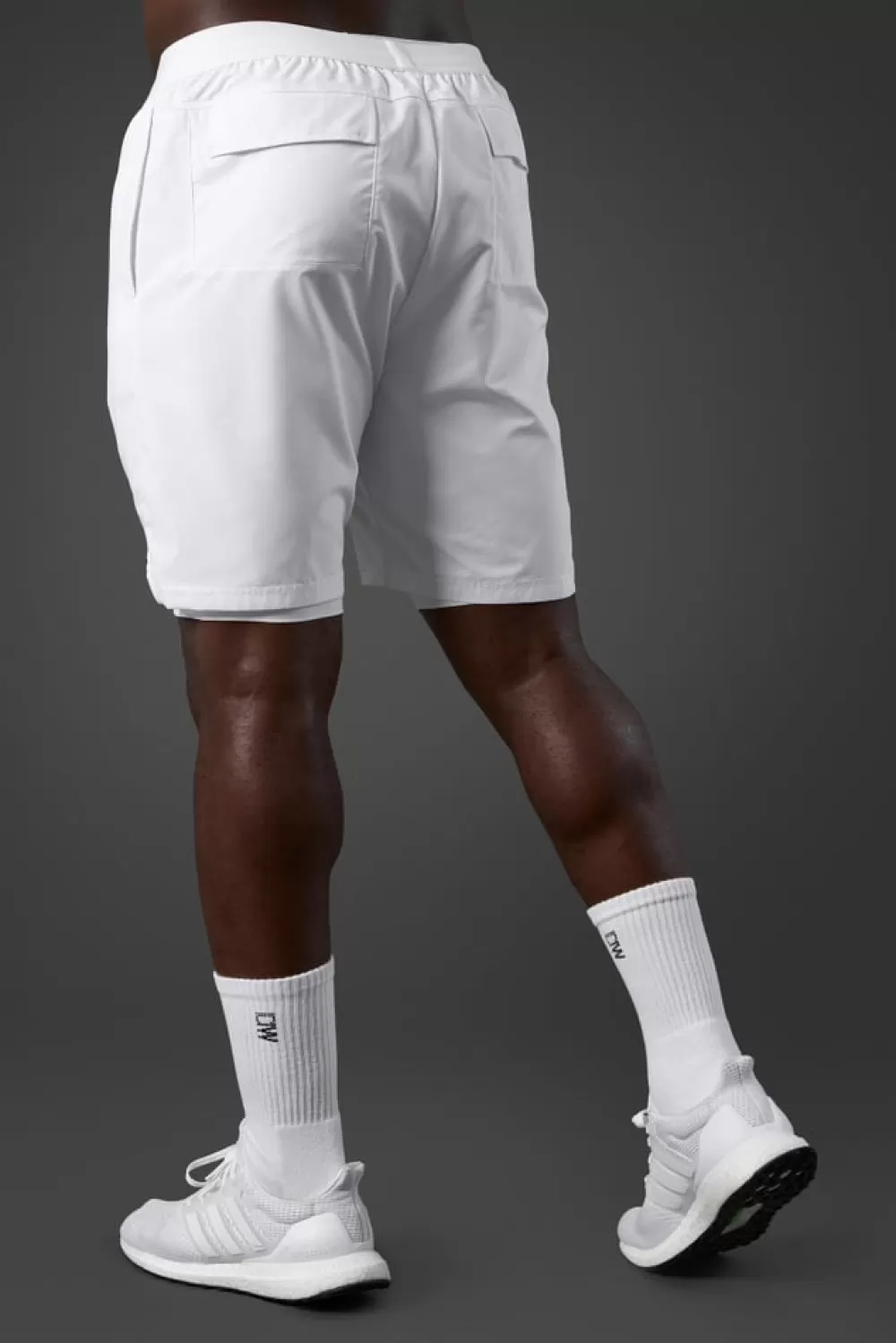 ICIW Reboot Tech 2-in-1 Shorts White