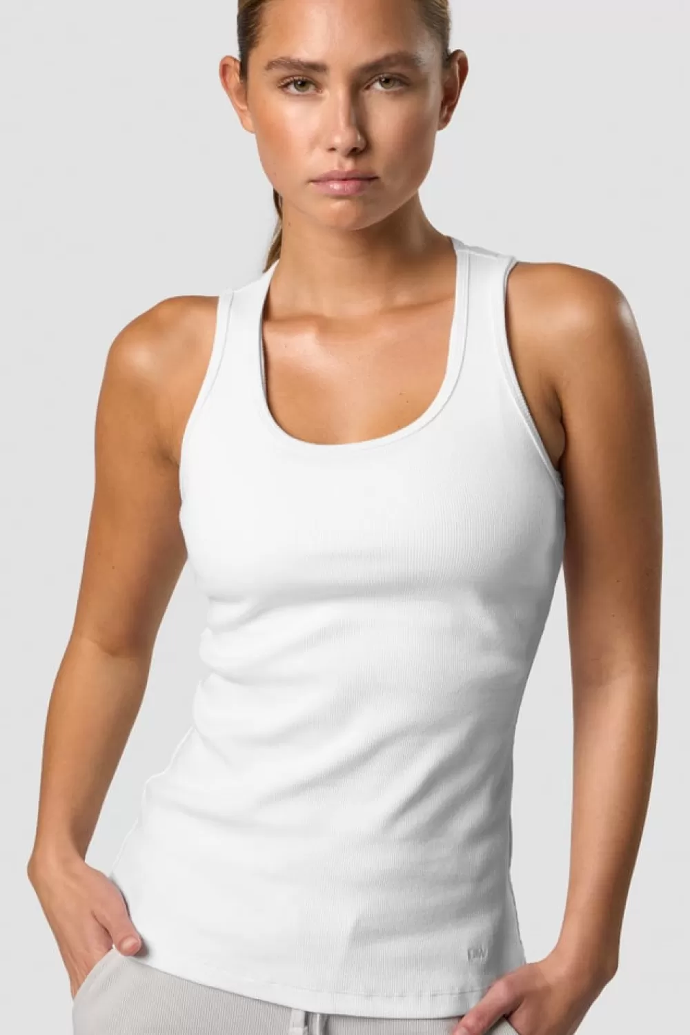 Women ICIW Recharge Tank Top Wmn White