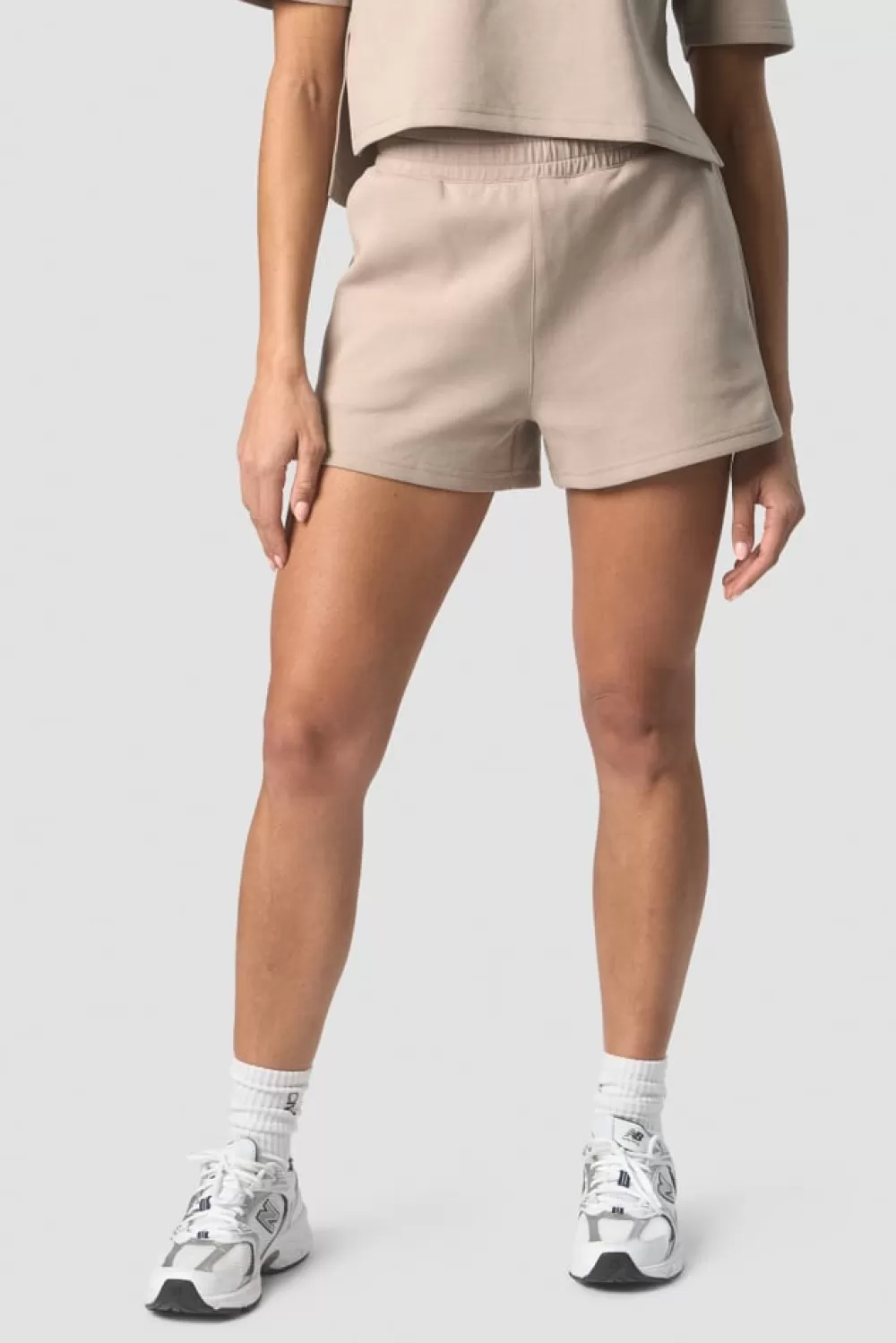 Women ICIW Revive Heavy Shorts Wmn Light Greige