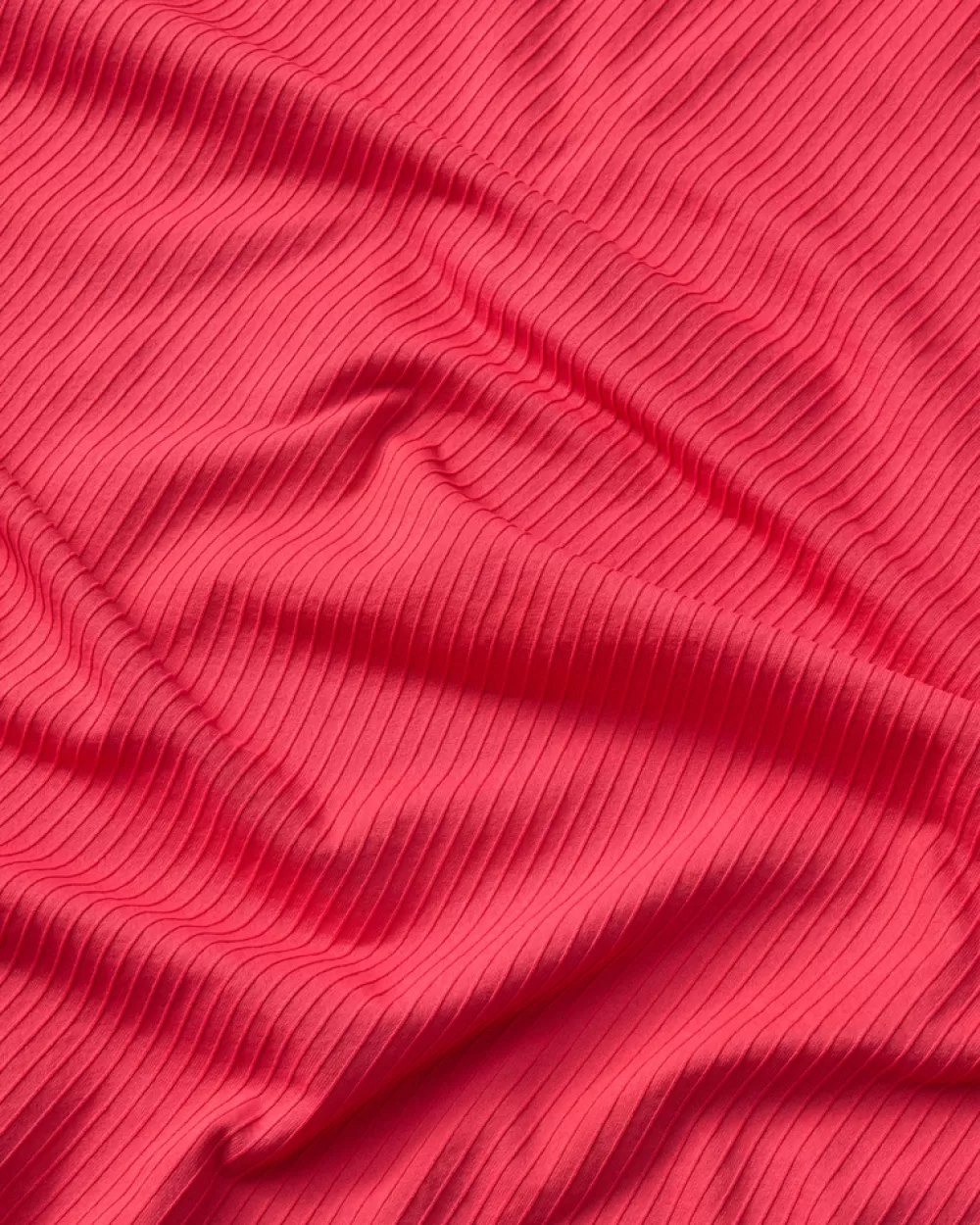 Women ICIW Ribbed Define Seamless Strappy Bra Coral Red