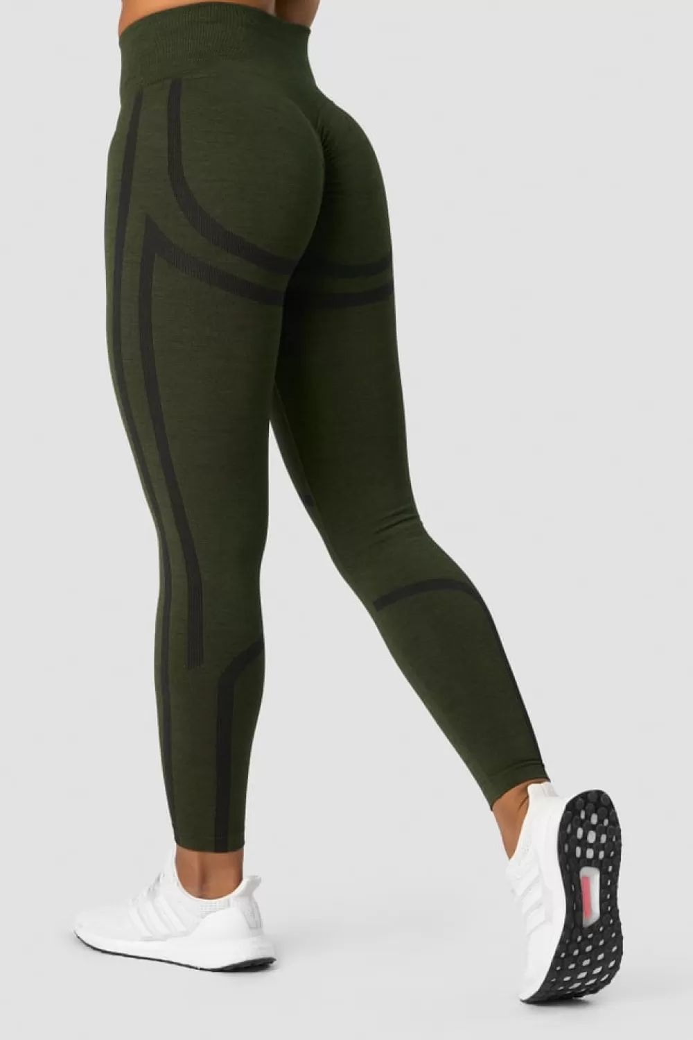 Women ICIW Rush Seamless Tights Dark Green