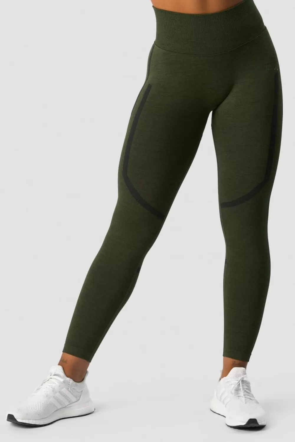 Women ICIW Rush Seamless Tights Dark Green