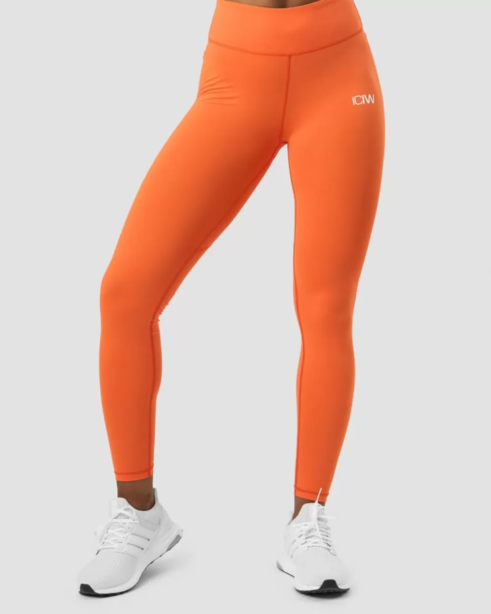 Women ICIW Scrunch V-shape Tights Orange