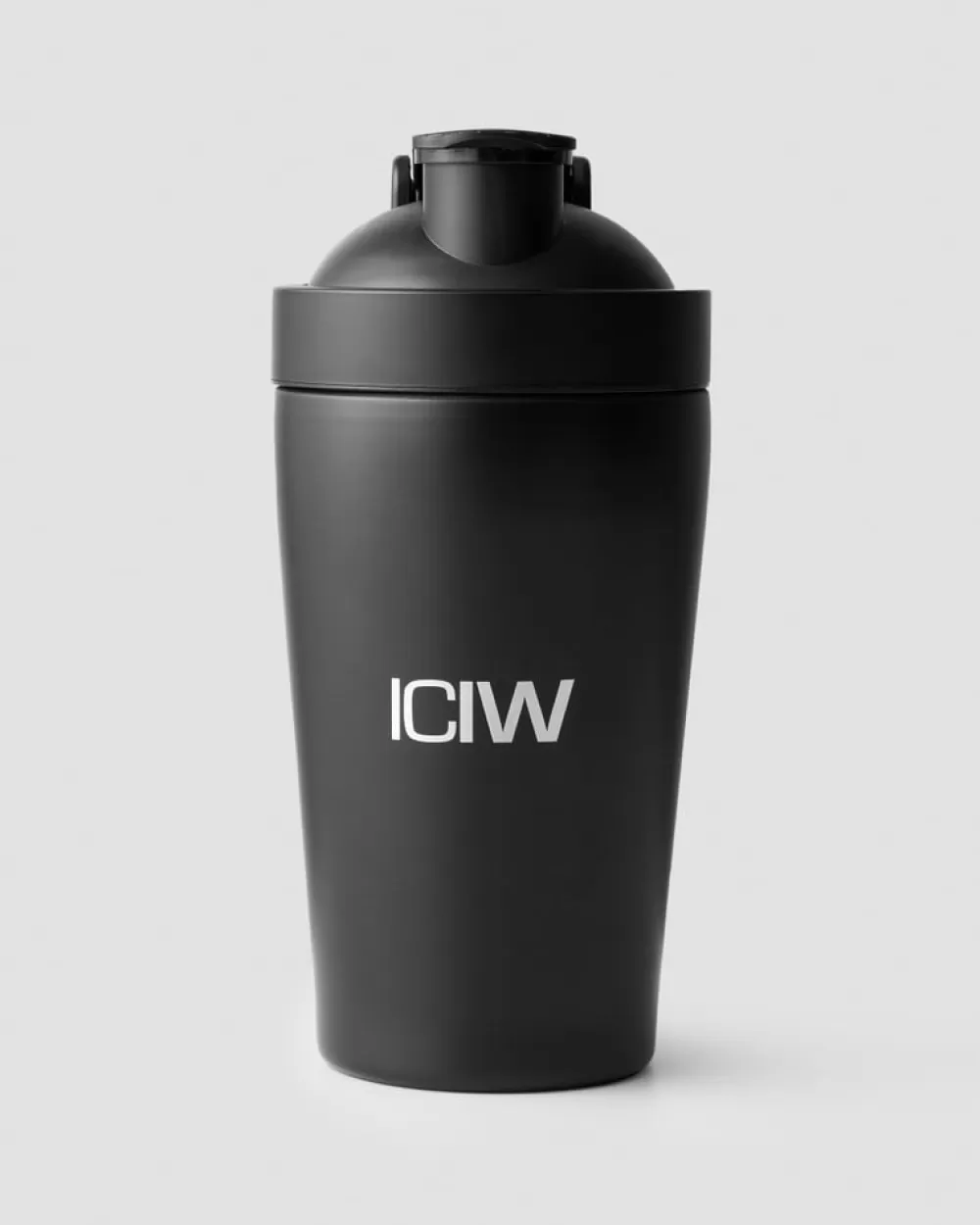 Women ICIW Shaker Bottle Stainless Steel 500ml Black