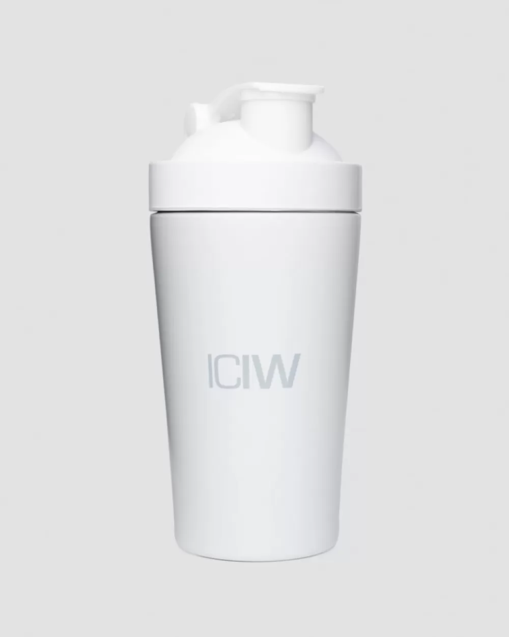 Women ICIW Shaker Bottle Stainless Steel 500ml White