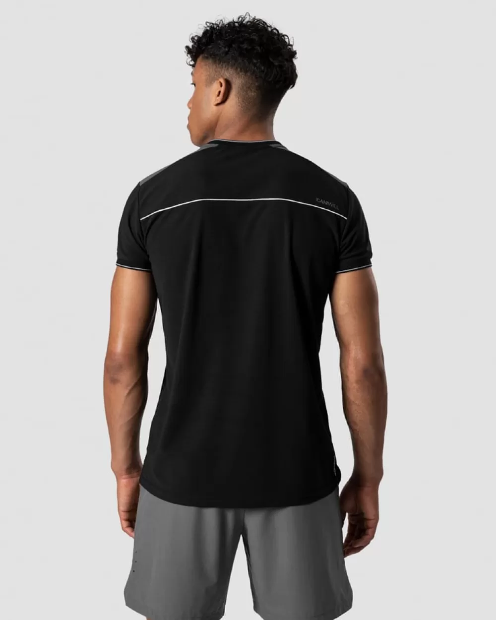 ICIW Smash Padel Polo Black Men