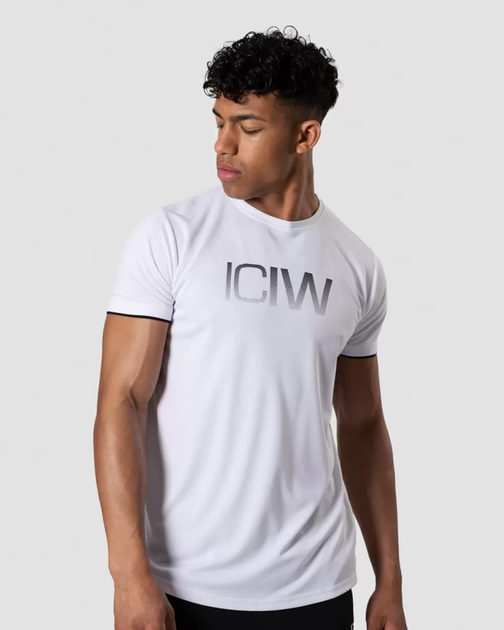 ICIW Smash Padel Tech T-shirt White/Black Men