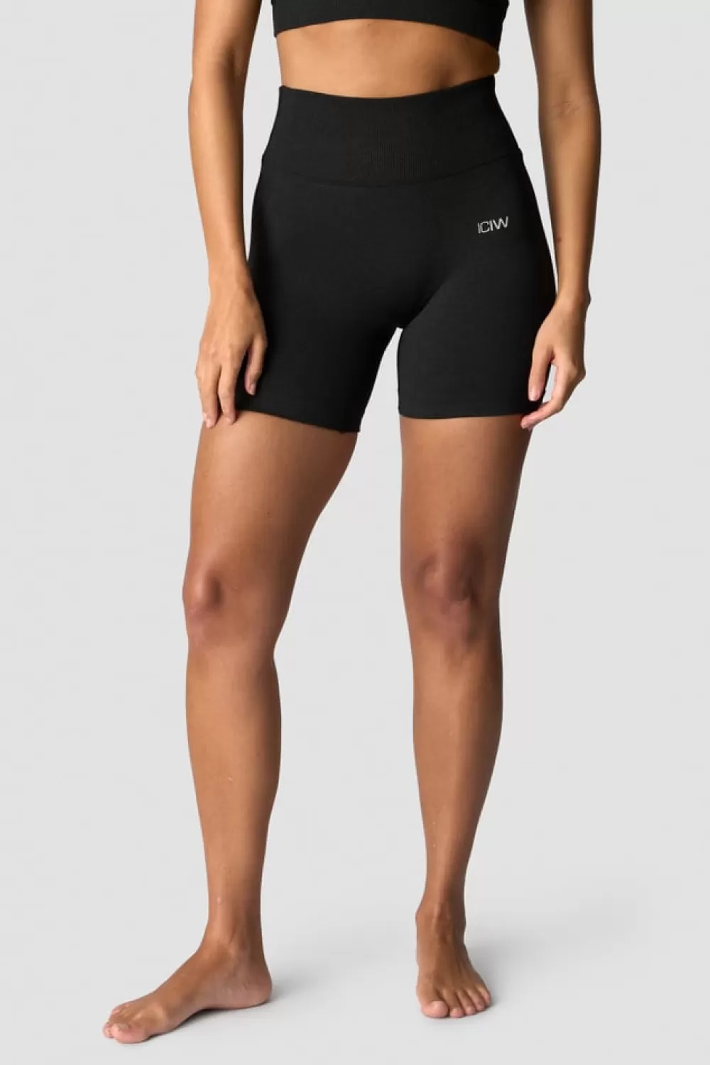 Women ICIW Soft Seamless Shorts Wmn Black