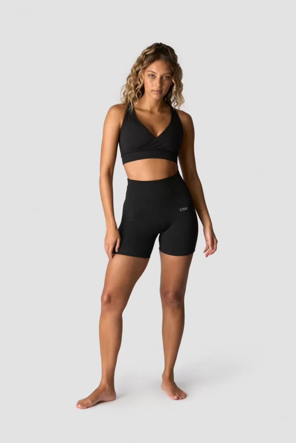 Women ICIW Soft Seamless Shorts Wmn Black