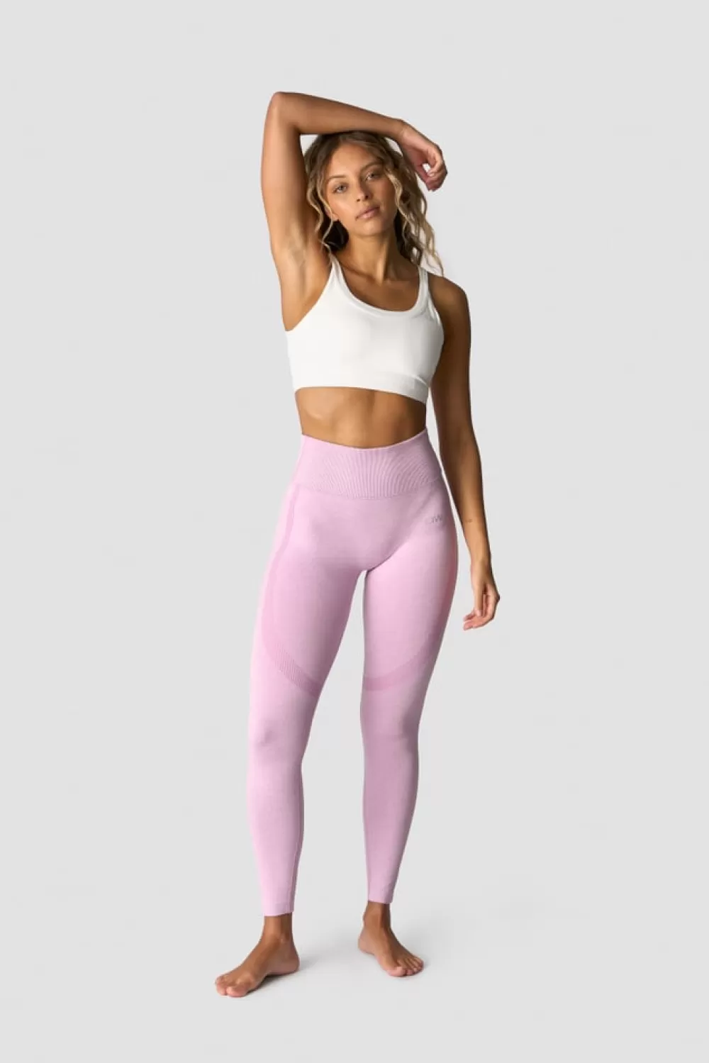 Women ICIW Soft Seamless Tights Wmn Lavender Melange