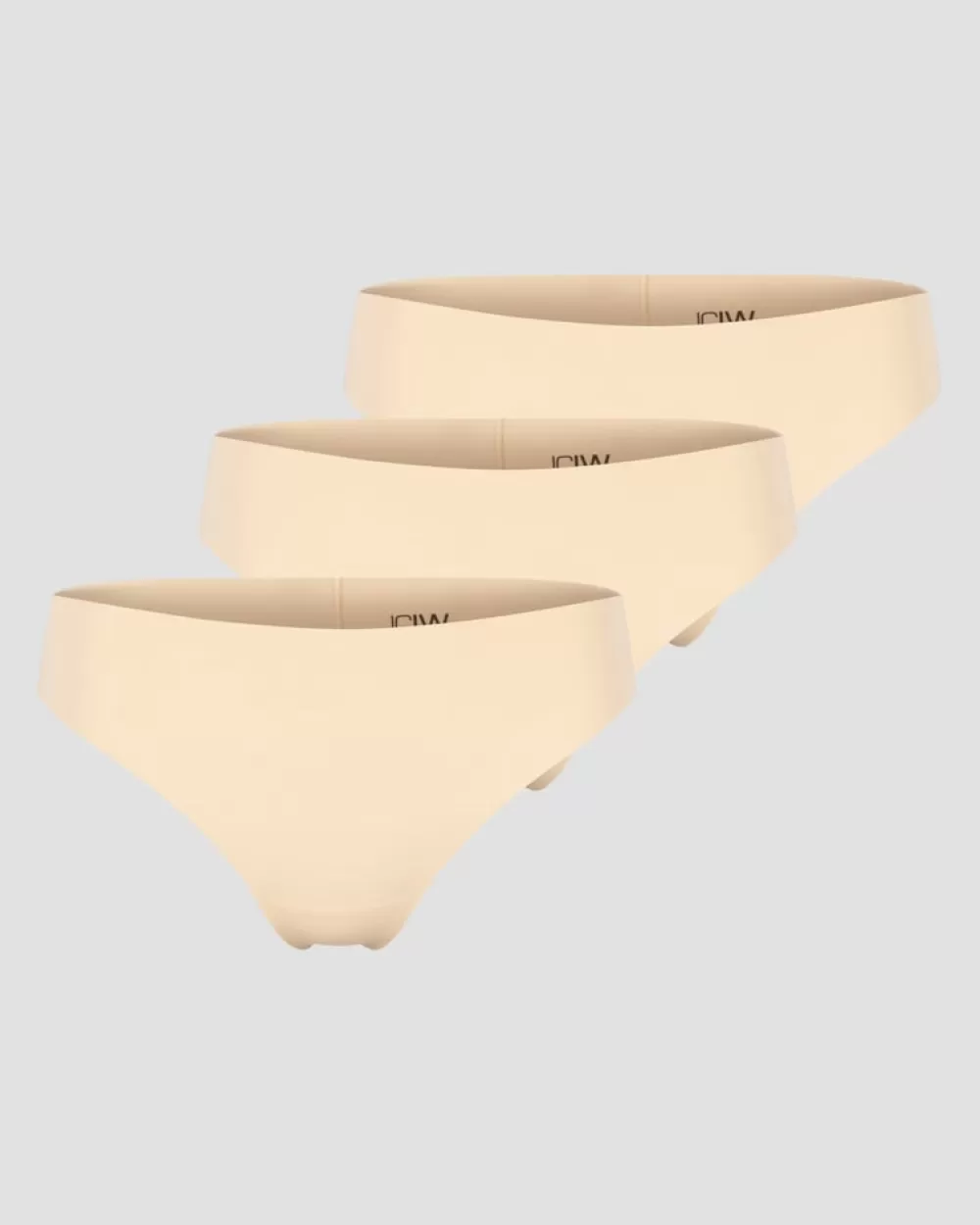 Women ICIW Soft Thong 3-pack Beige