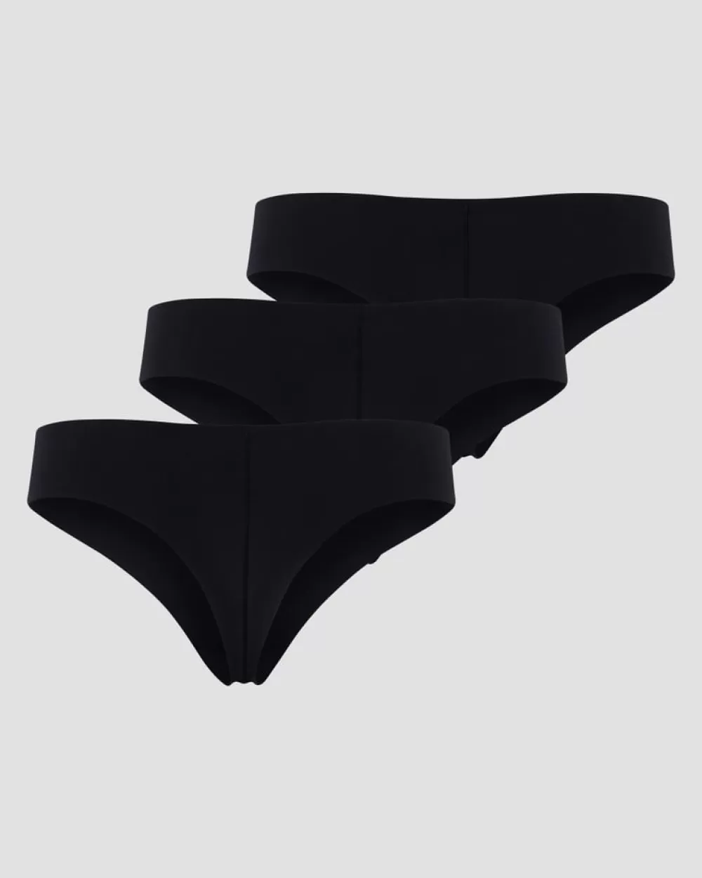 Women ICIW Soft Thong 3-pack Black