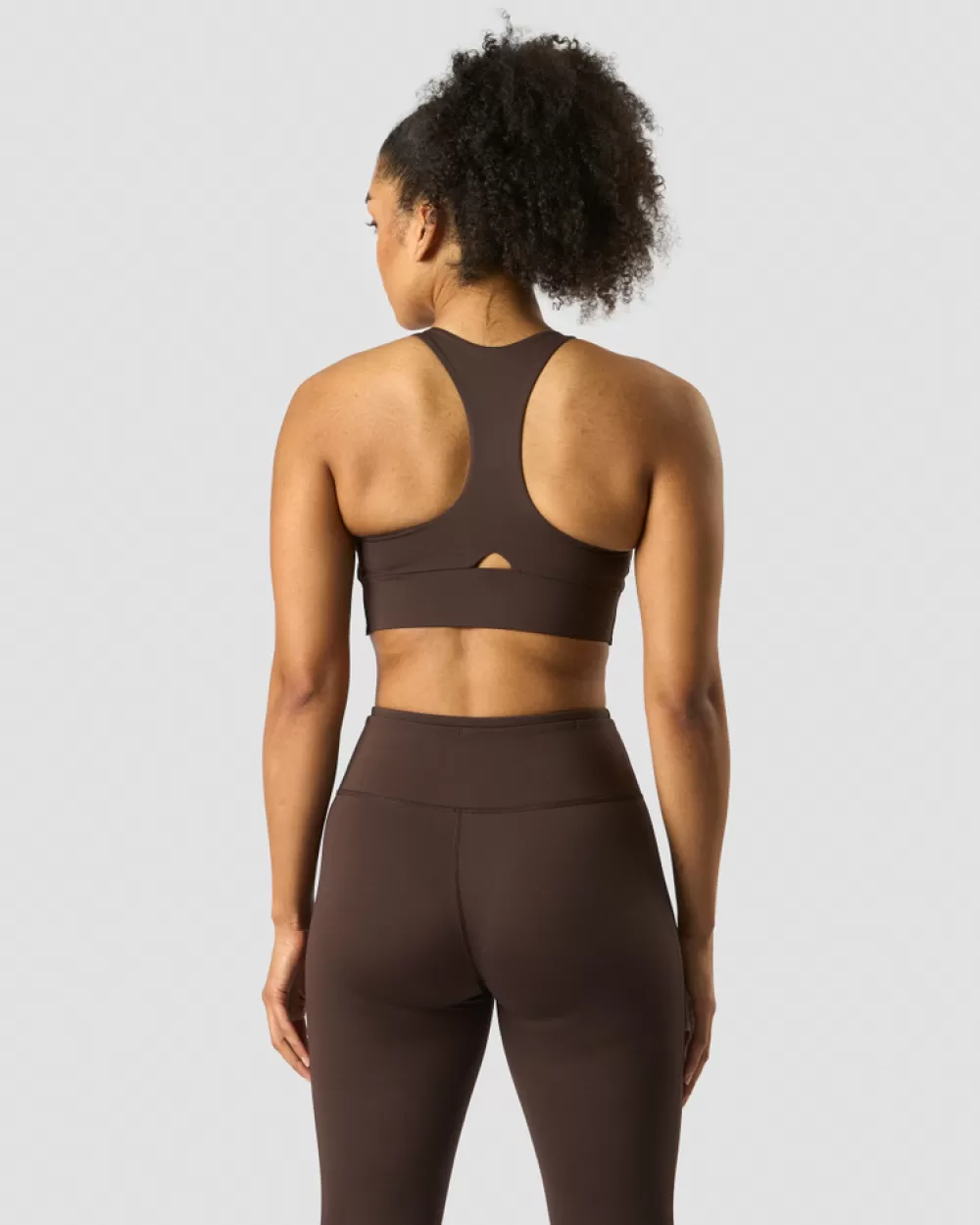 Women ICIW Stance Sports Bra Dark Brown