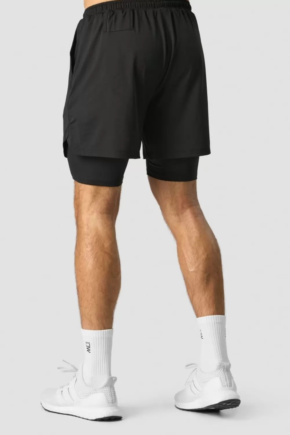 ICIW Stride 2-in-1 Shorts Men Black