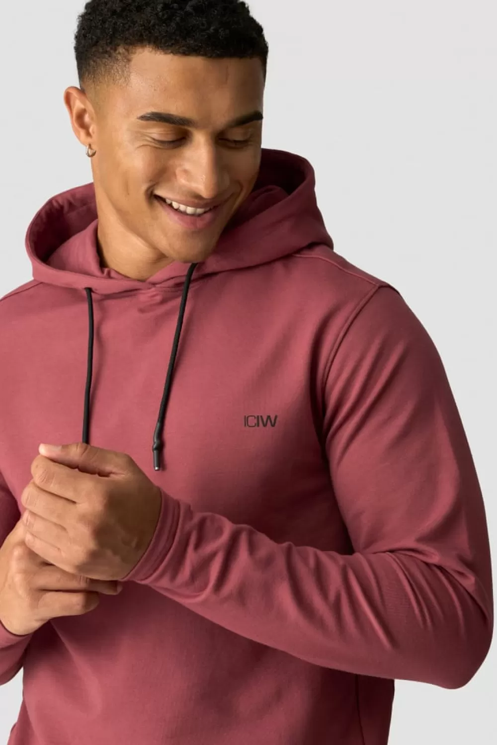 ICIW Stride Hoodie Men Brick Red