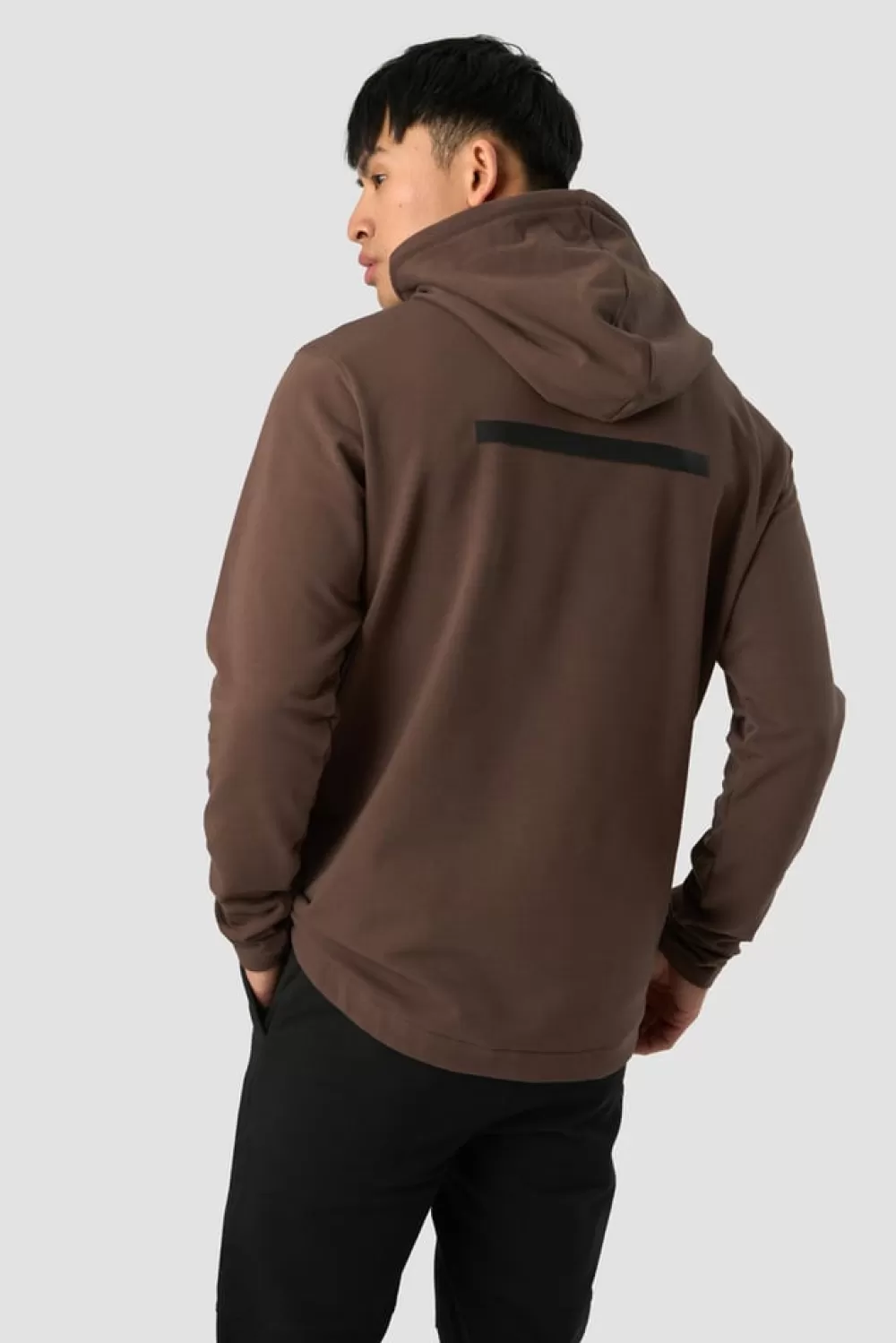 ICIW Stride Hoodie Men Dark Brown