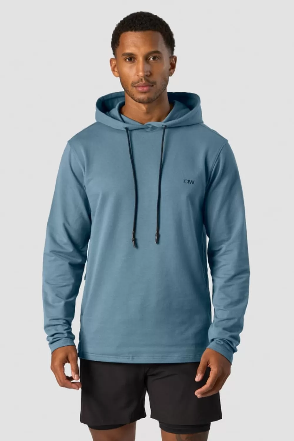 ICIW Stride Hoodie Men Steel Blue