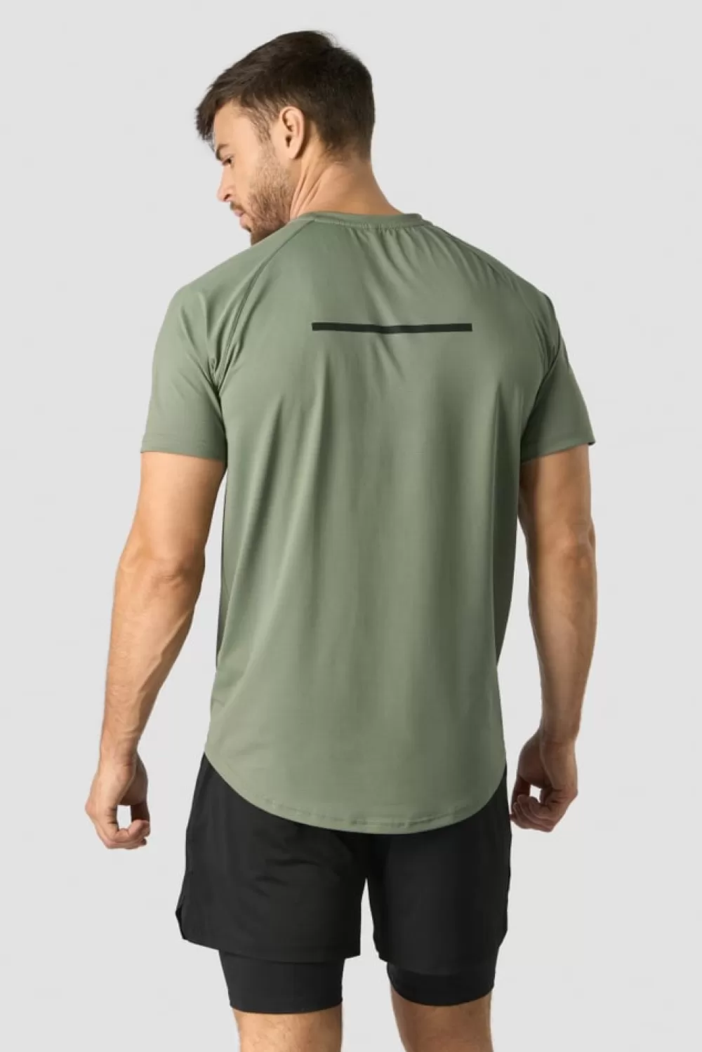 ICIW Stride Raglan T-shirt Men Sea Green