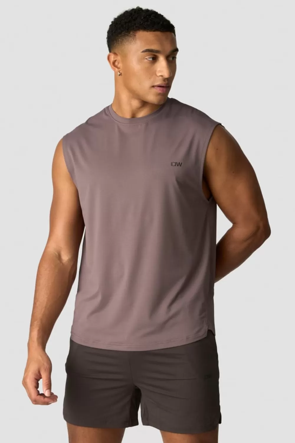 ICIW Stride Sleeveless T-shirt Men Midnight Purple