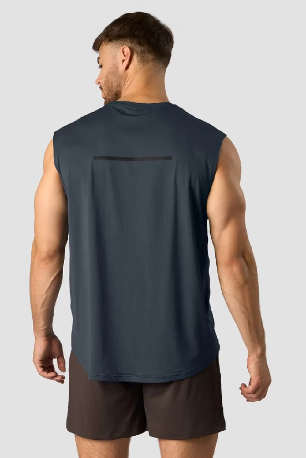 ICIW Stride Sleeveless T-shirt Men Navy