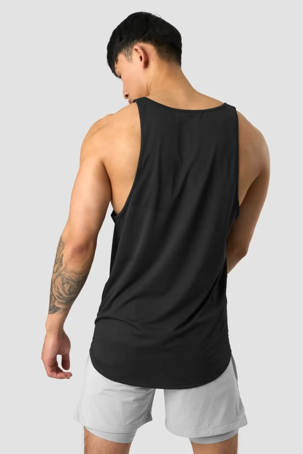 ICIW Stride Stringer Top Men Black