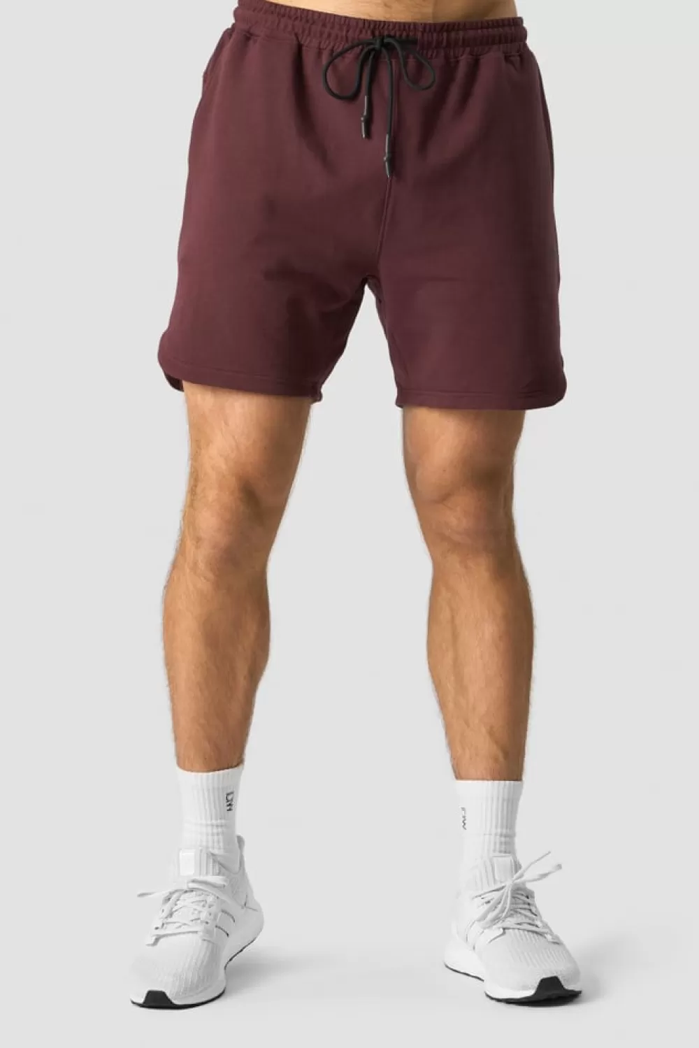 ICIW Stride Sweat Shorts Men Burgundy