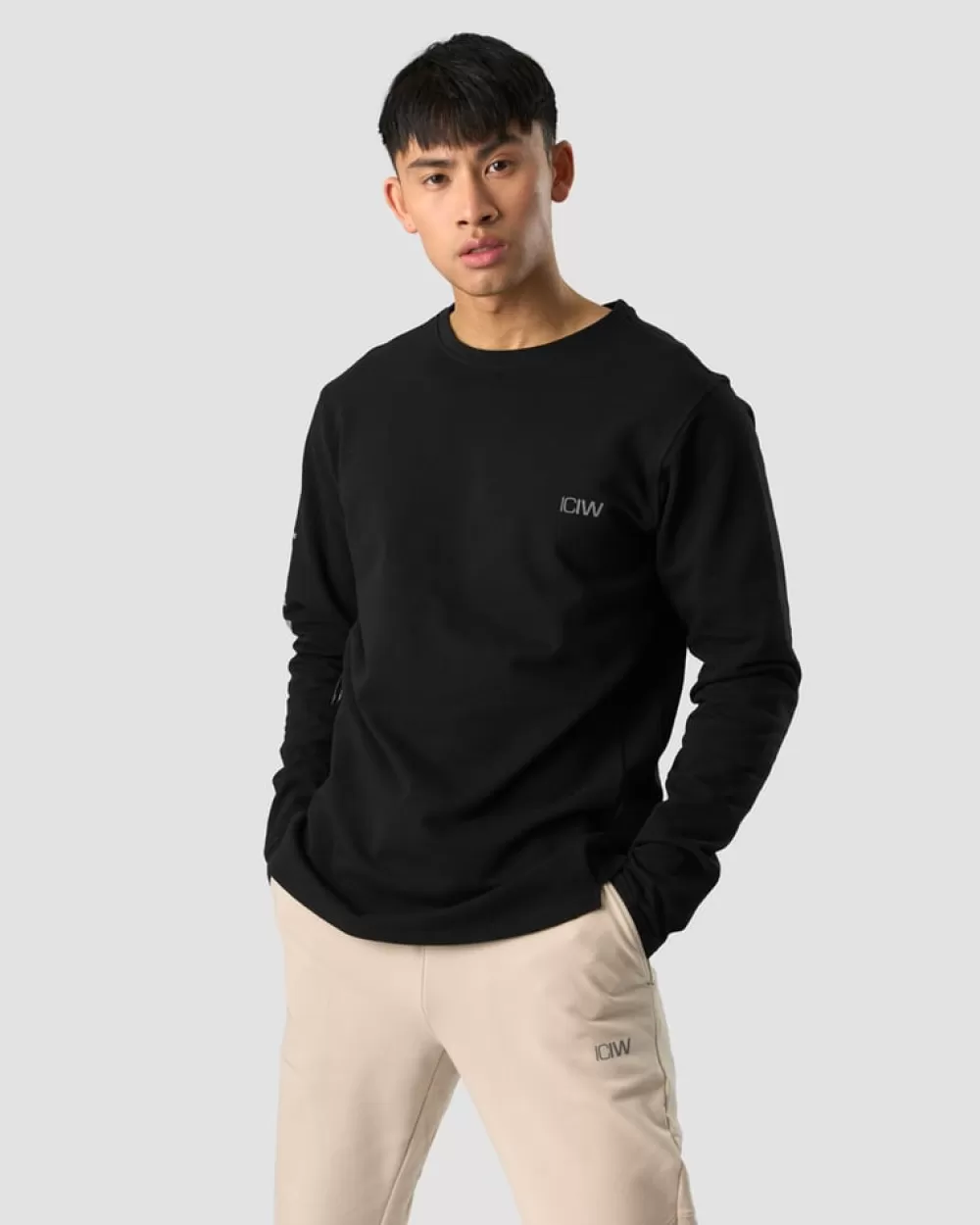 ICIW Stride Sweatshirt Men Black