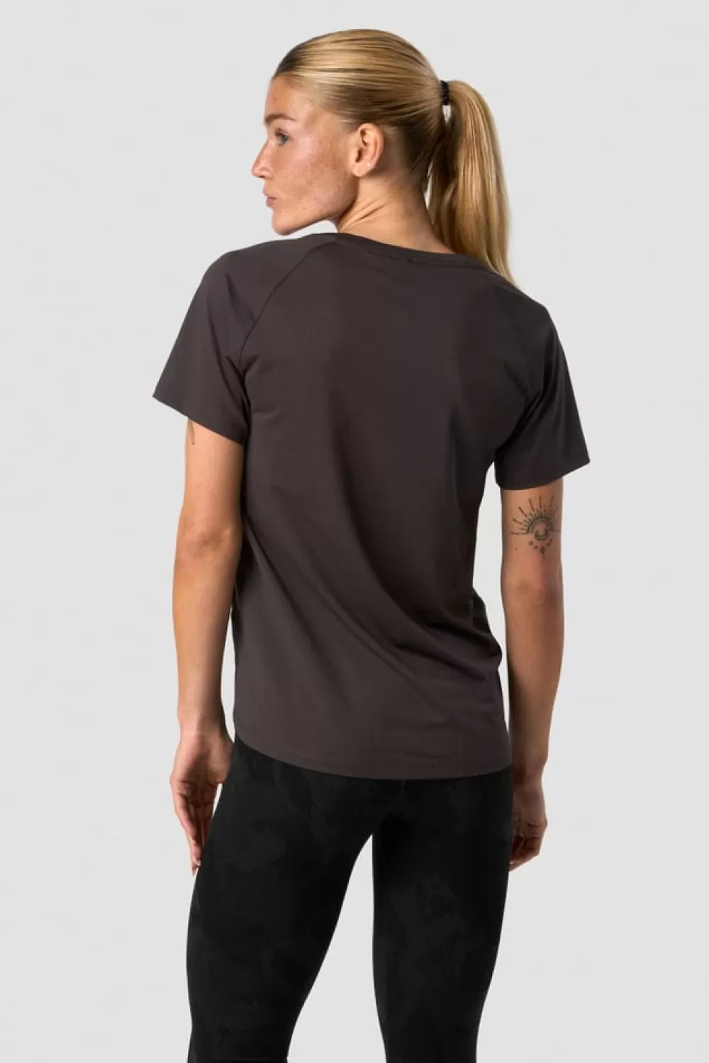 Women ICIW Stride T-shirt Wmn Charcoal