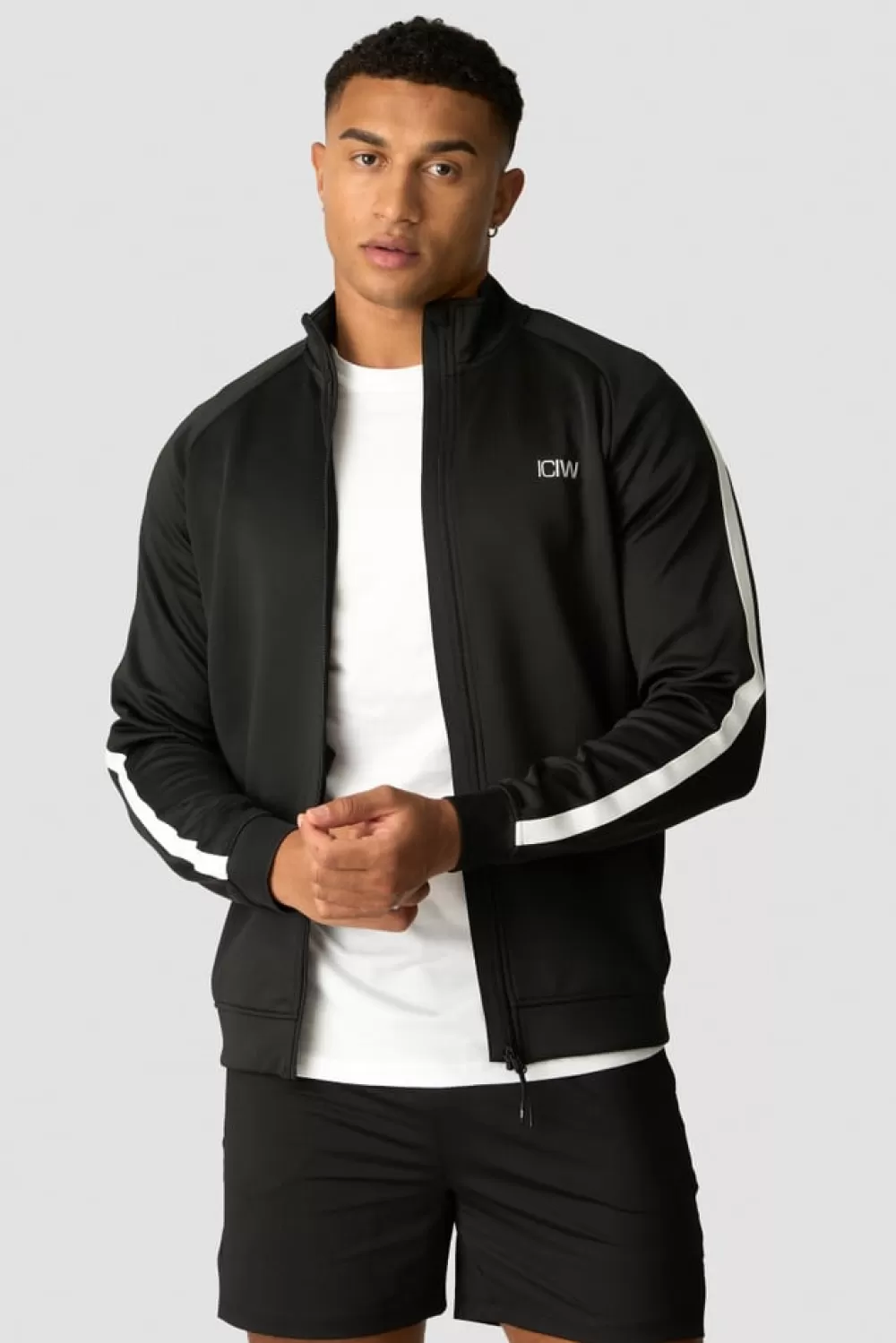 ICIW Track Zip Jacket Black Men