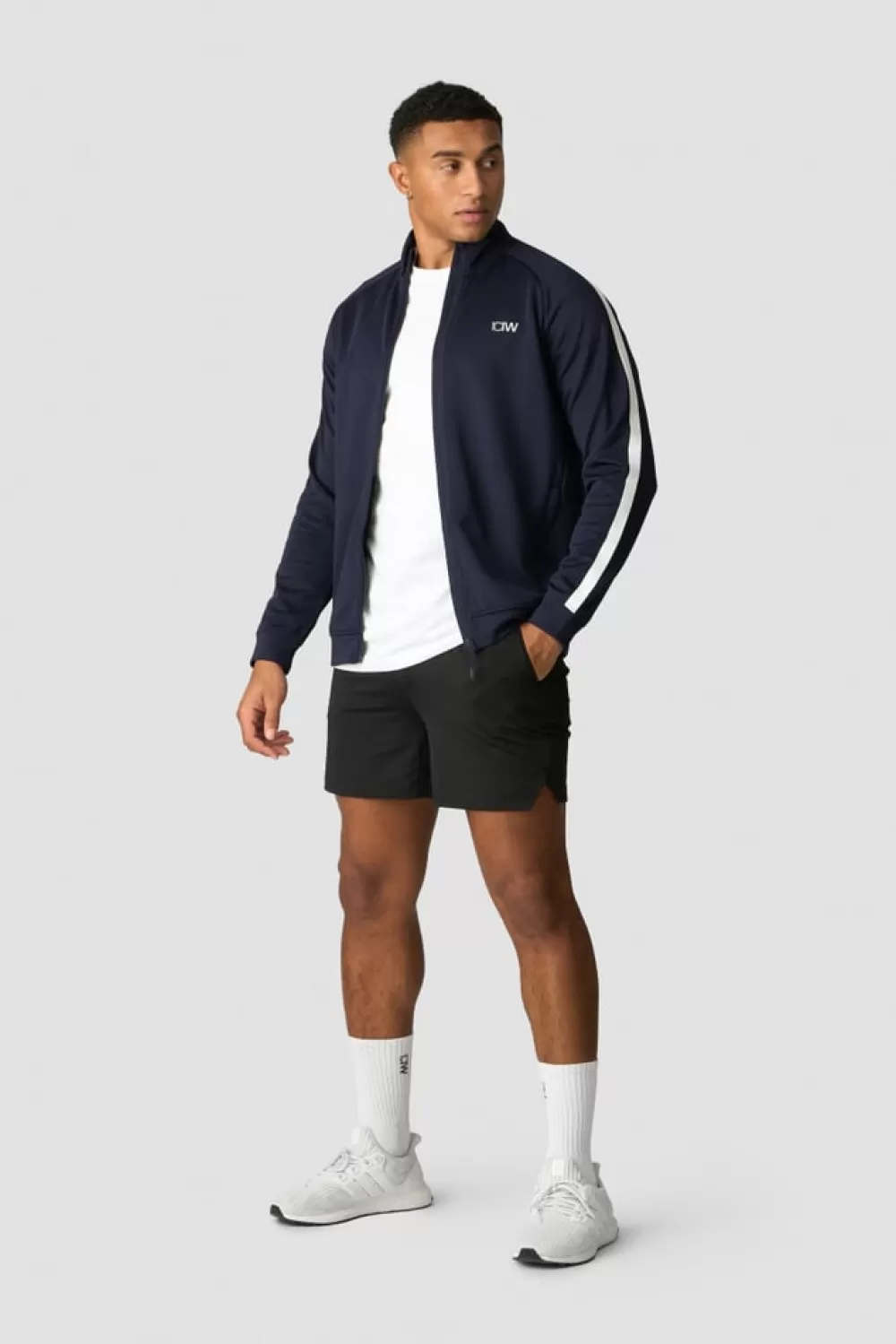 ICIW Track Zip Jacket Navy Men