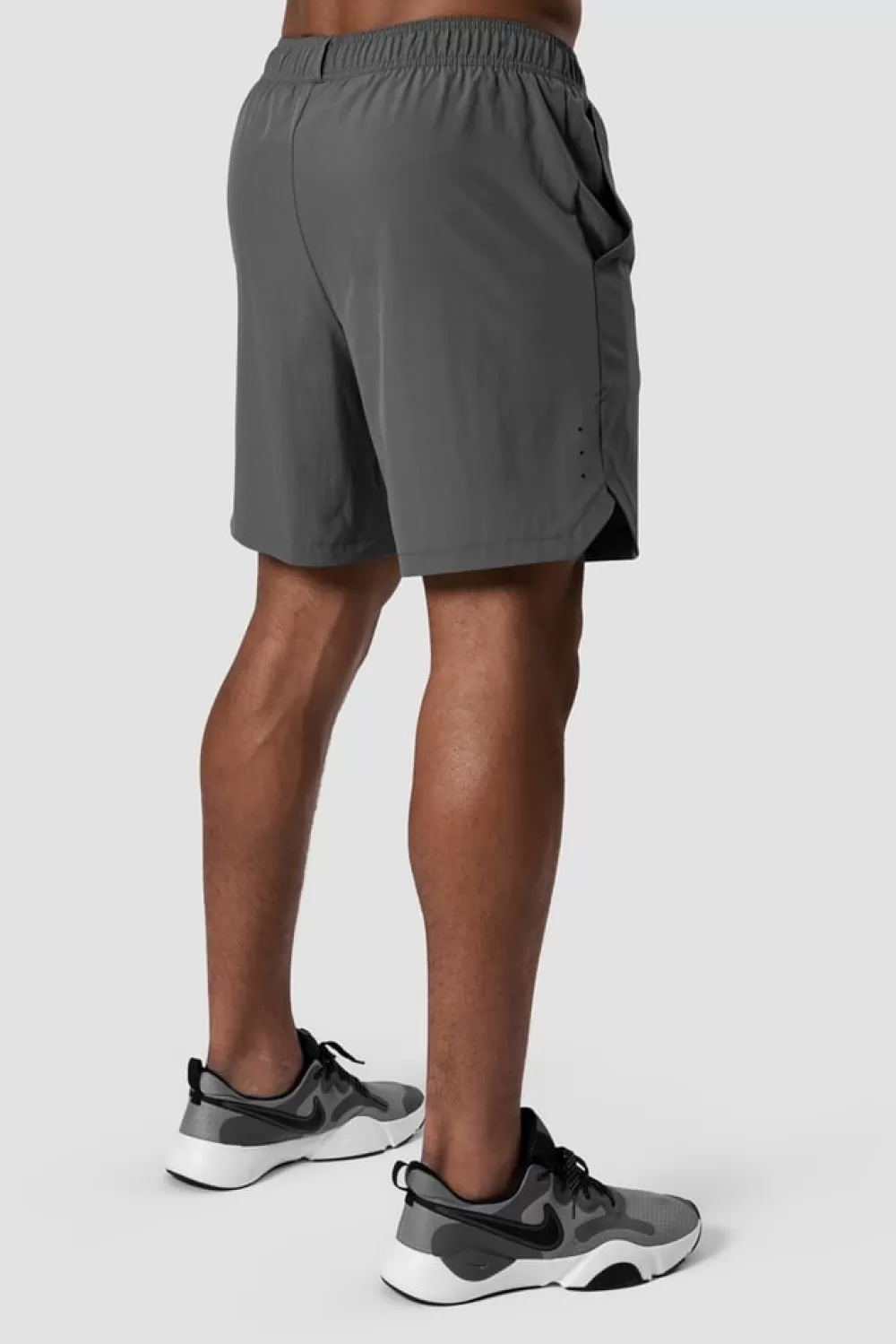 ICIW Training 2-in-1 Shorts Dark Grey/Black Men