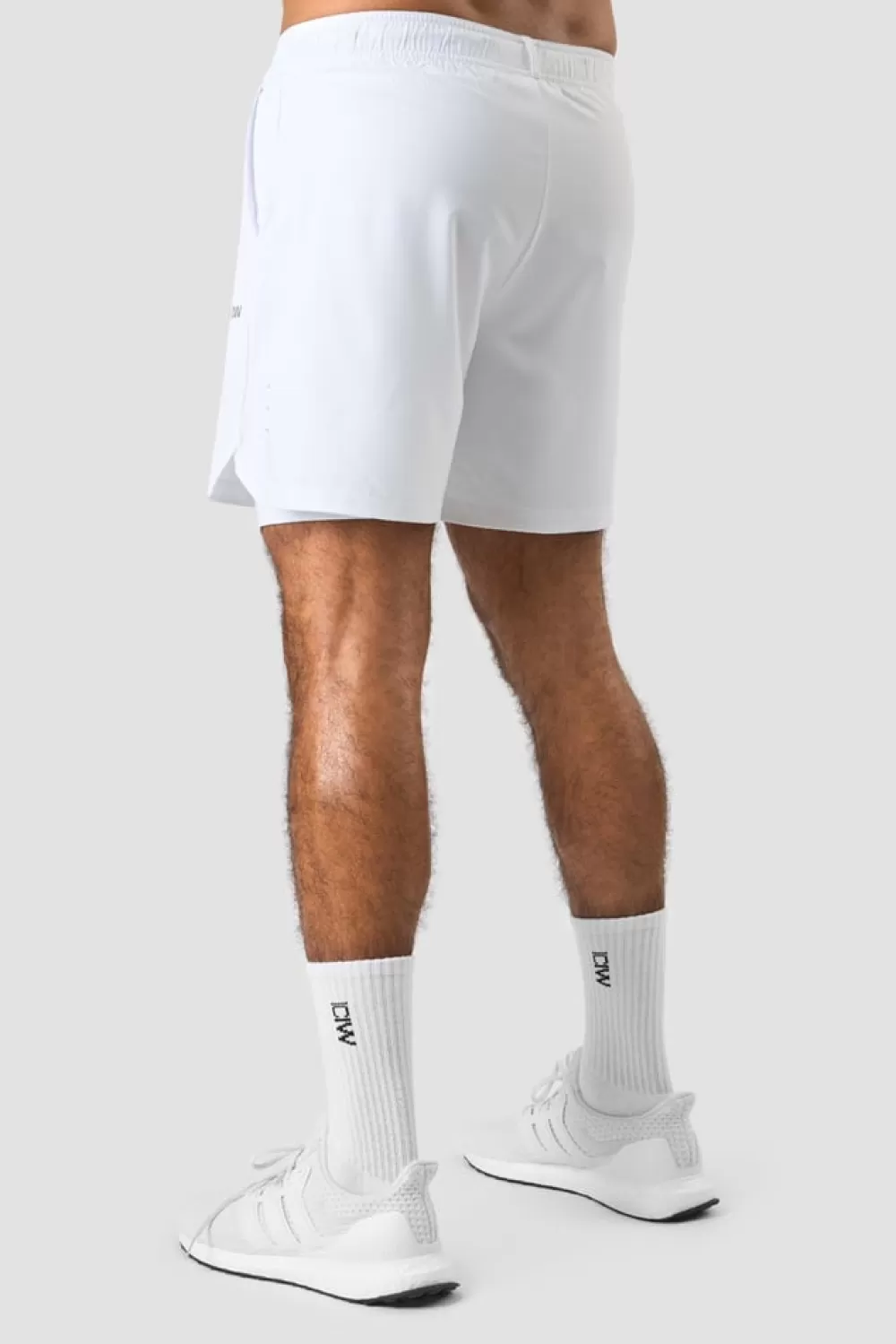 ICIW Training 2-in-1 Shorts White