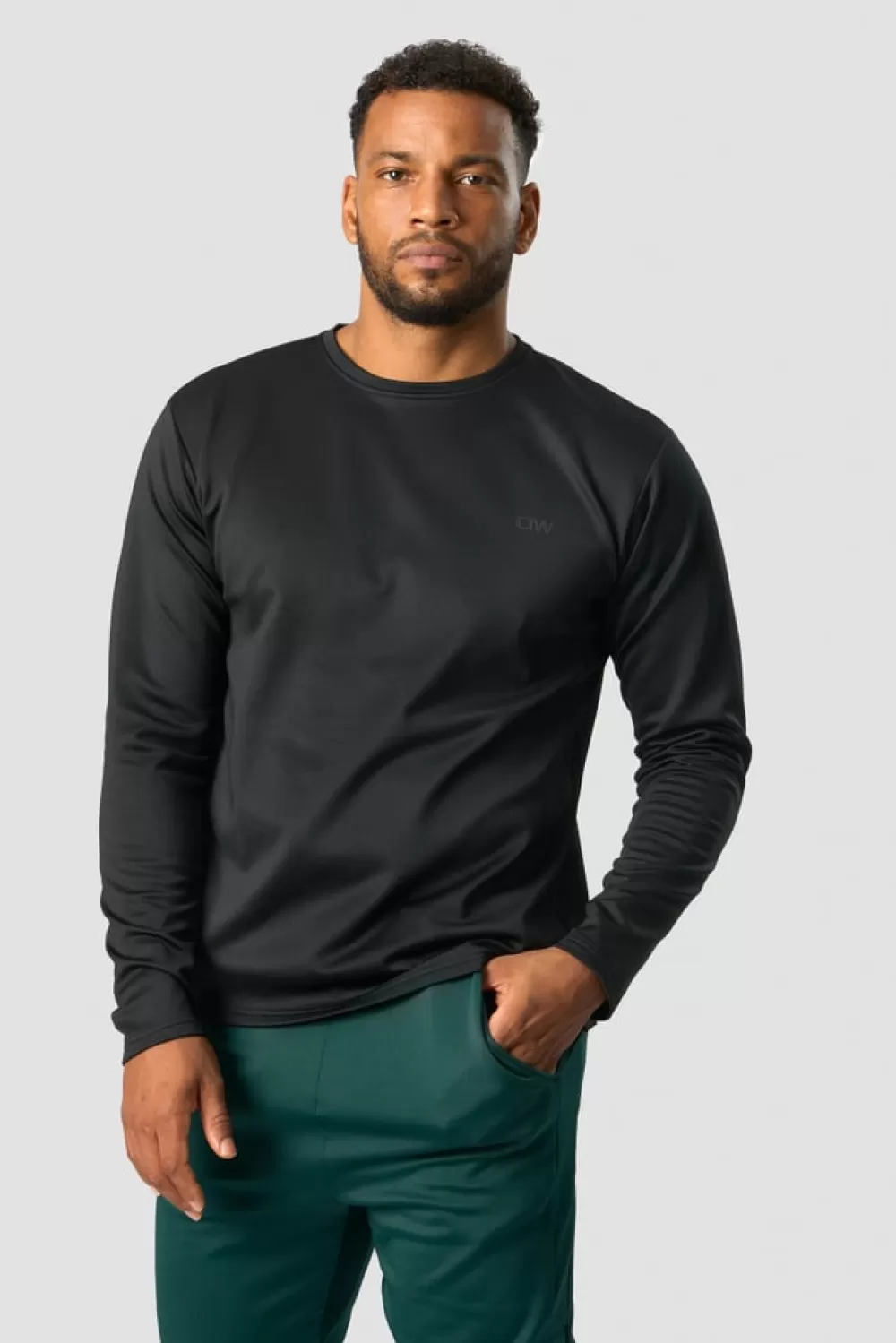 ICIW Training Club Long Sleeve Men Black