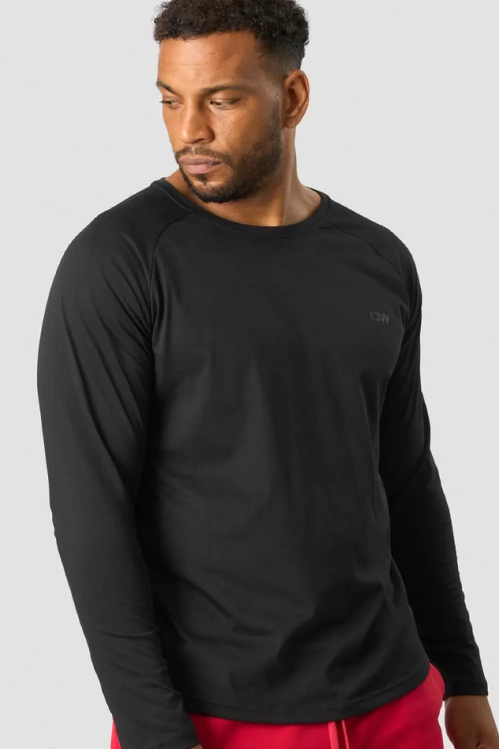 ICIW Training Club Raglan Long Sleeve Black